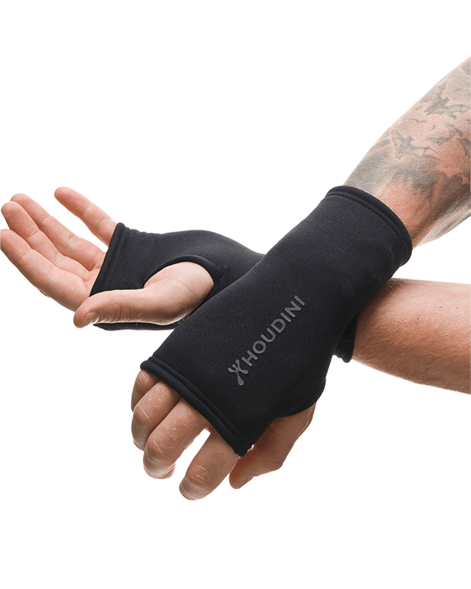 Power Wrist Gaiters True Black