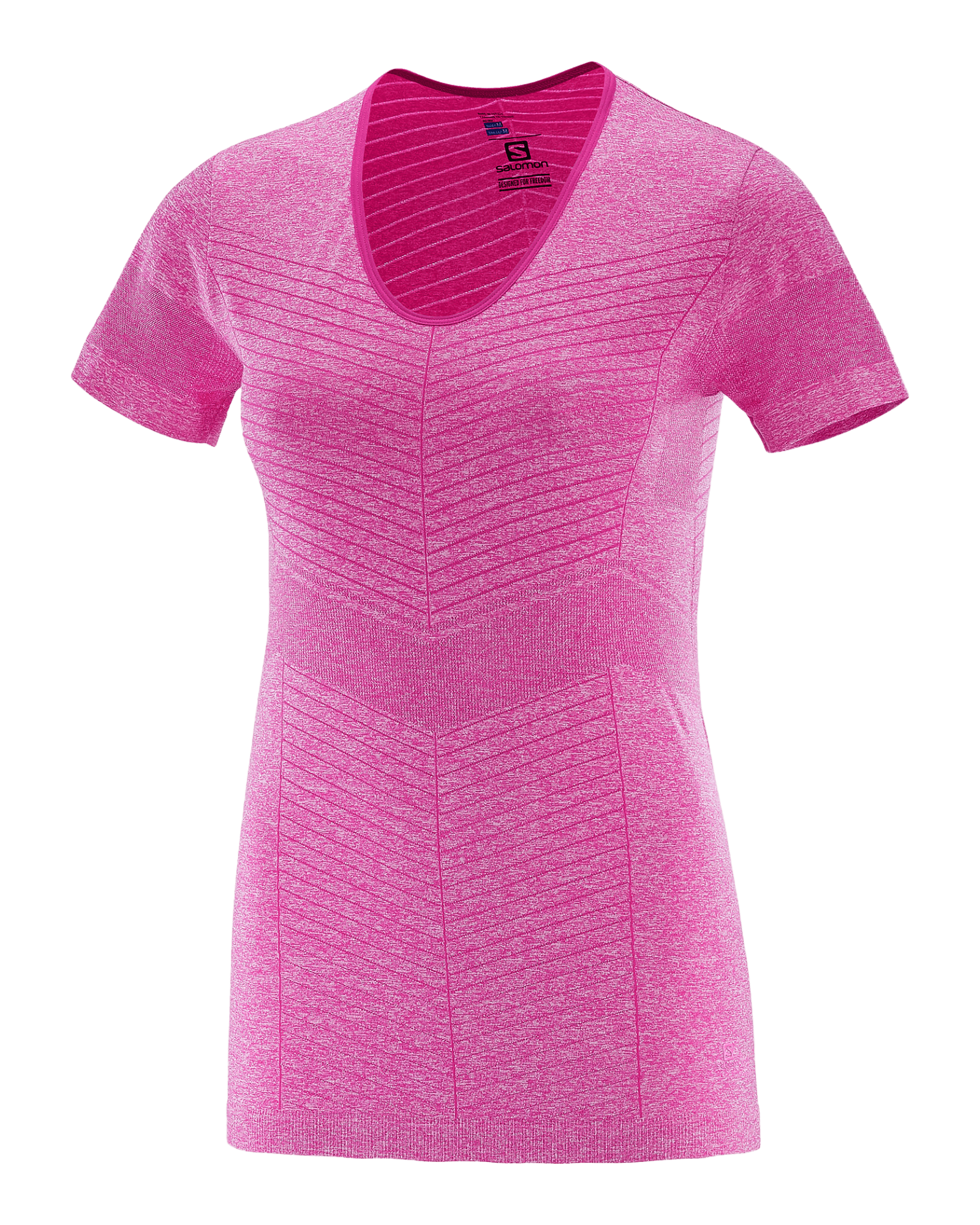 Elevate Seamless S/S Tee W Rose Violet