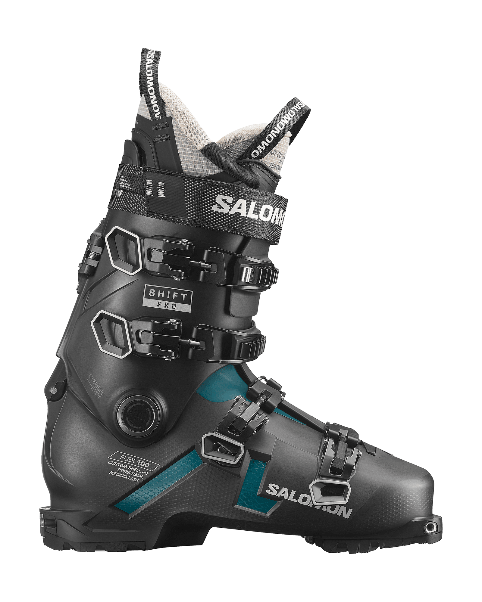 Shift Pro 100 AT 24/25 Black/Dragonfly/Humus