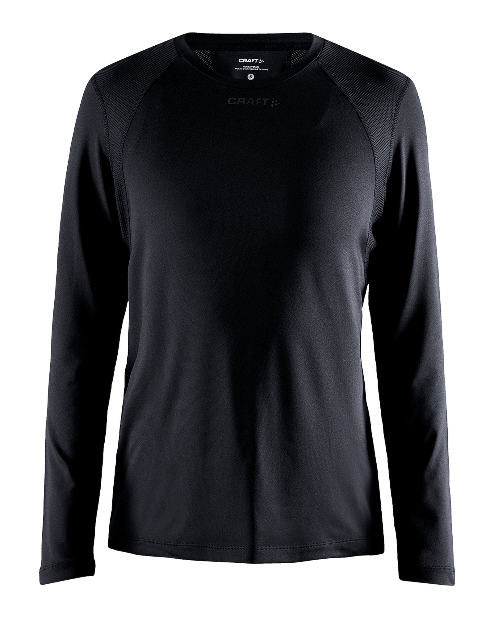 Adv Essence L/S Tee W Black