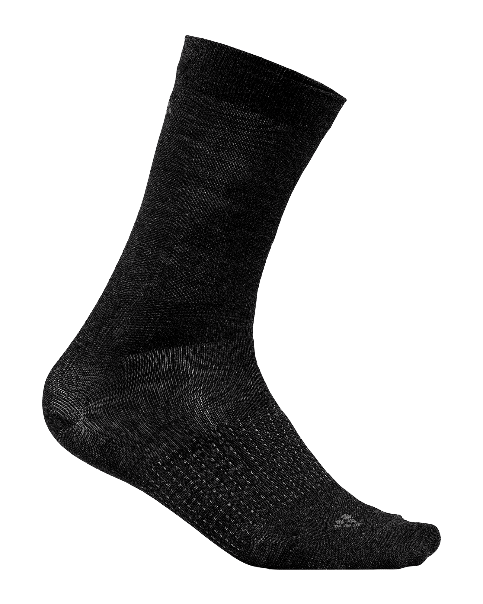 2-Pack Wool Liner Sock Black