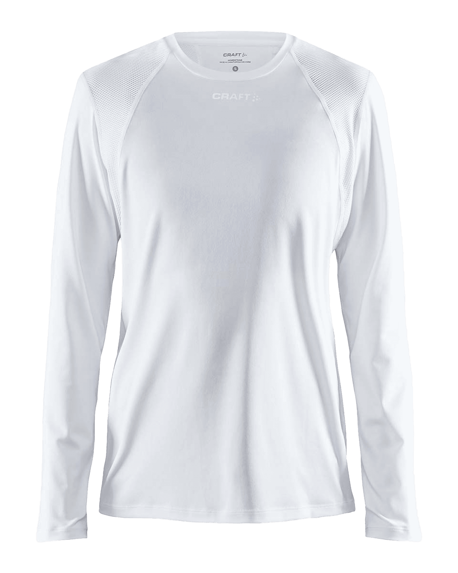 Adv Essence L/S Tee W White
