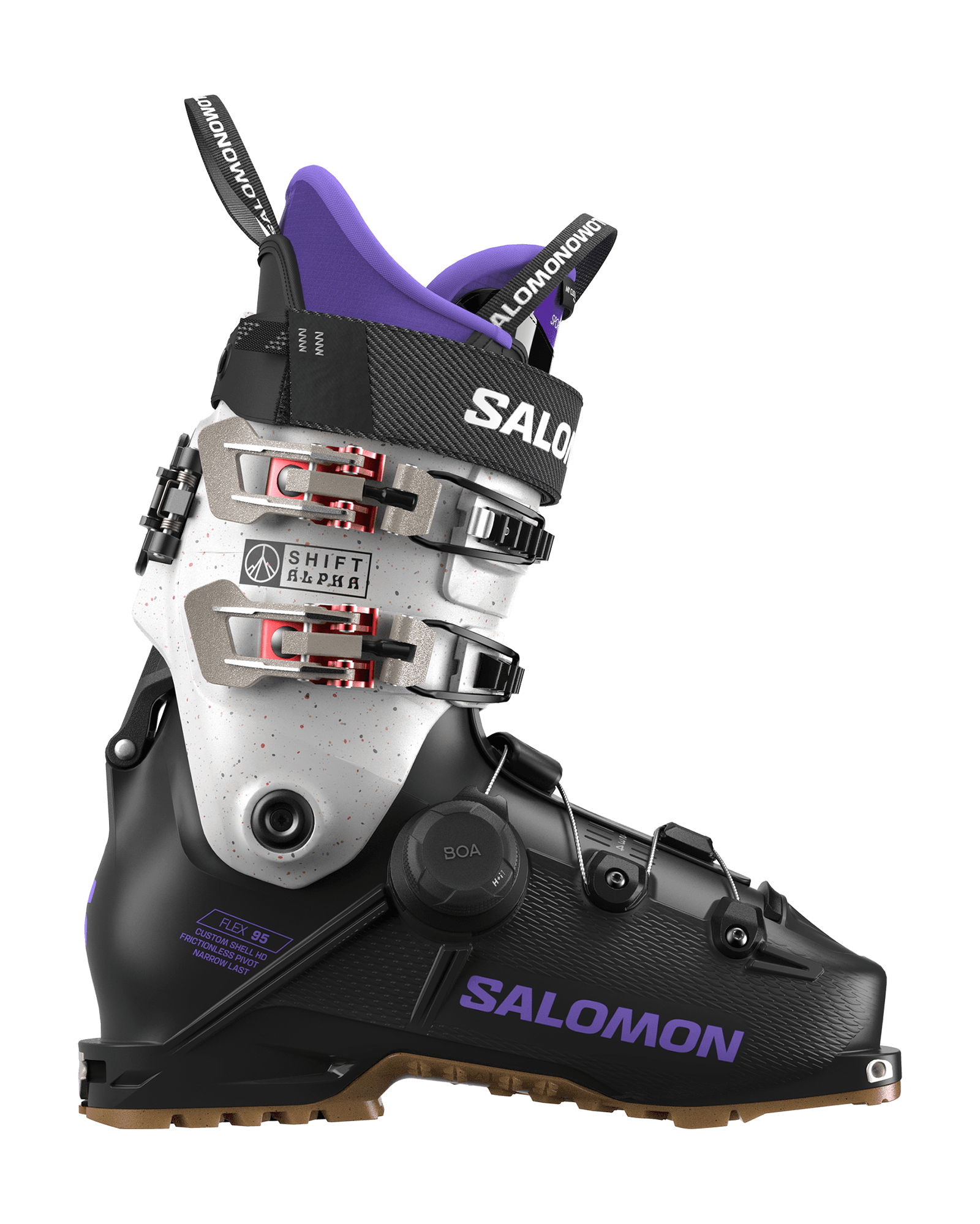 Shift Alpha Boa 95 W 24/25 Black/Ultra Violet/Ultra Violet