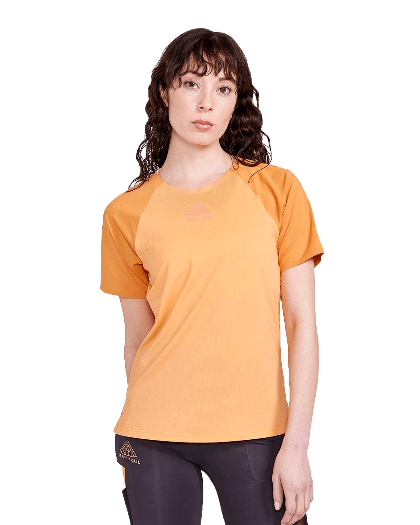 Pro Trail S/S Tee W Peach/Desert