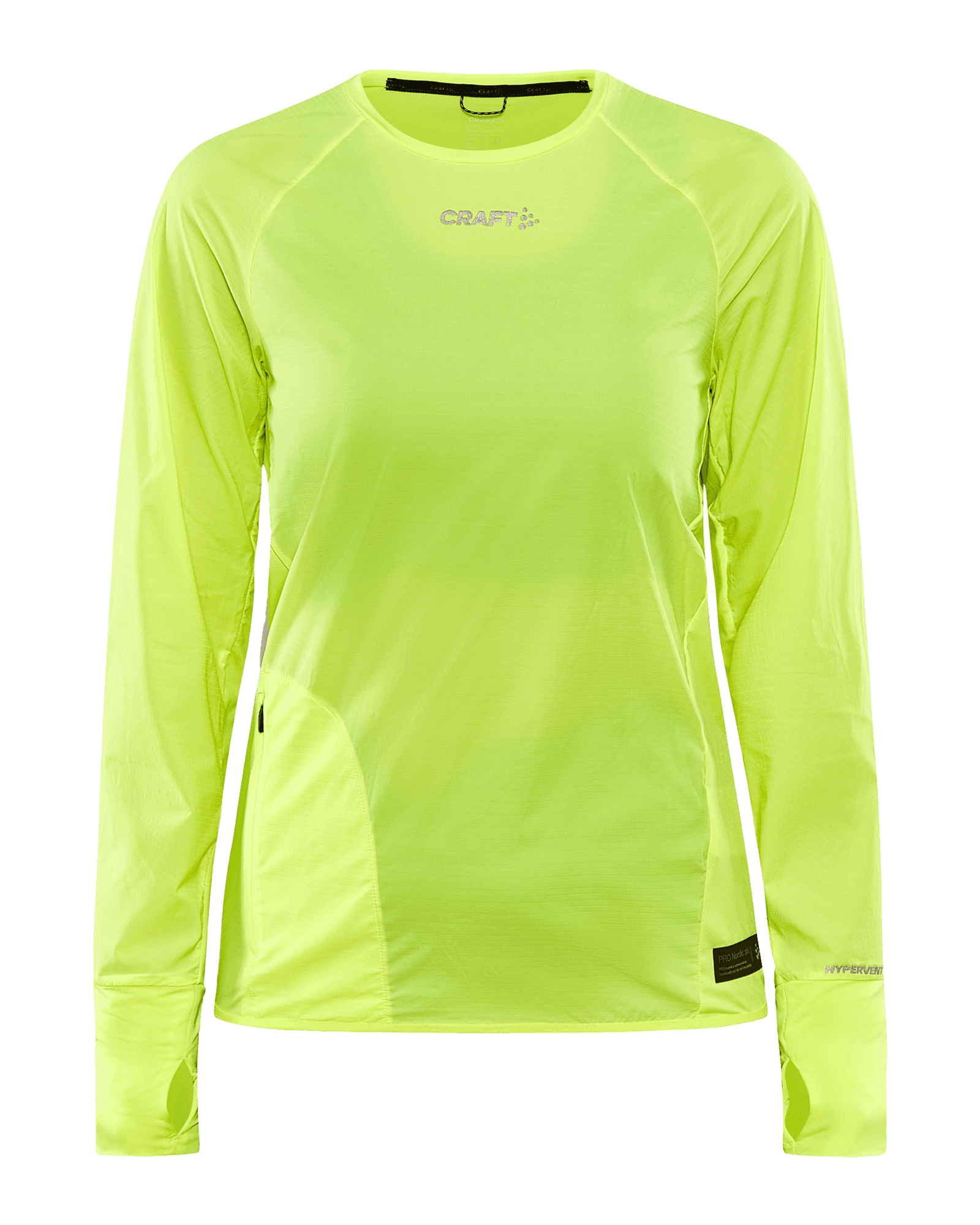 Pro Hypervent L/S Wind Top W Flumino