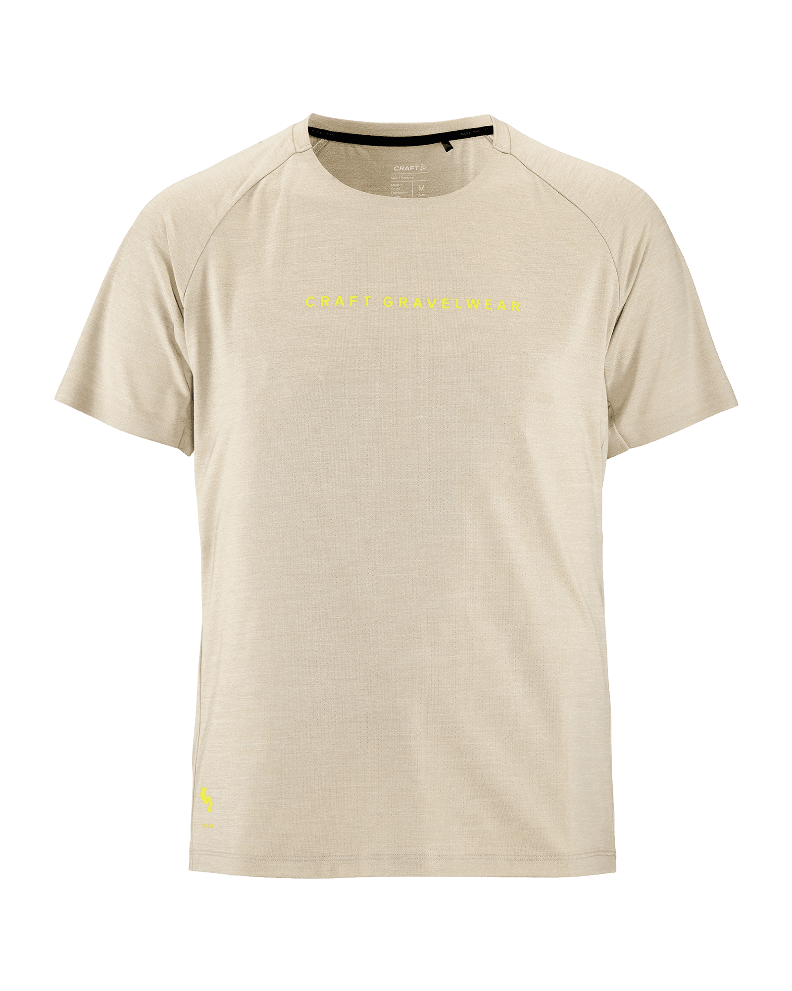 ADV Gravel S/S Tee M Plaster/Melange