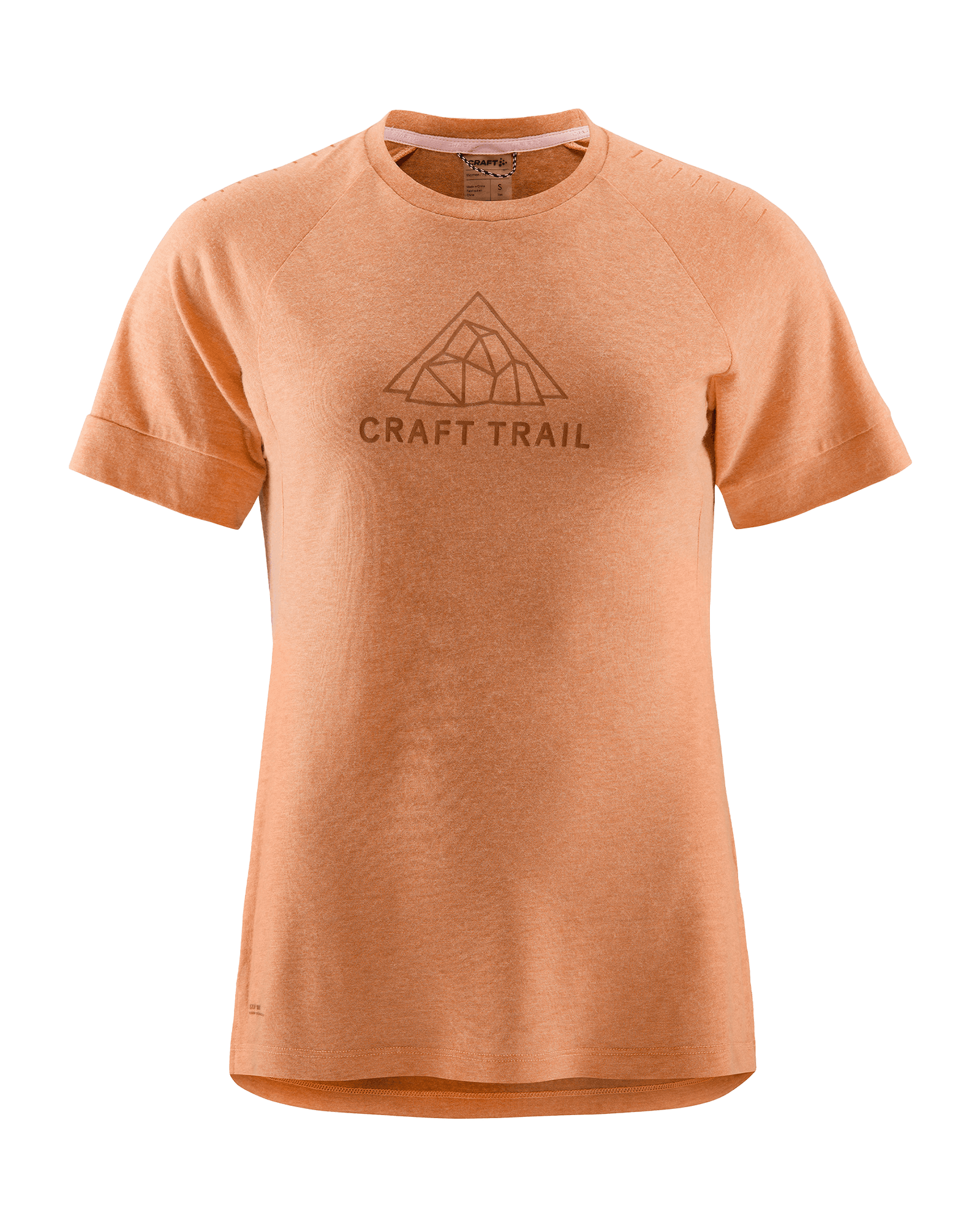 ADV Trail Wool S/S Tee W Cliff Melange