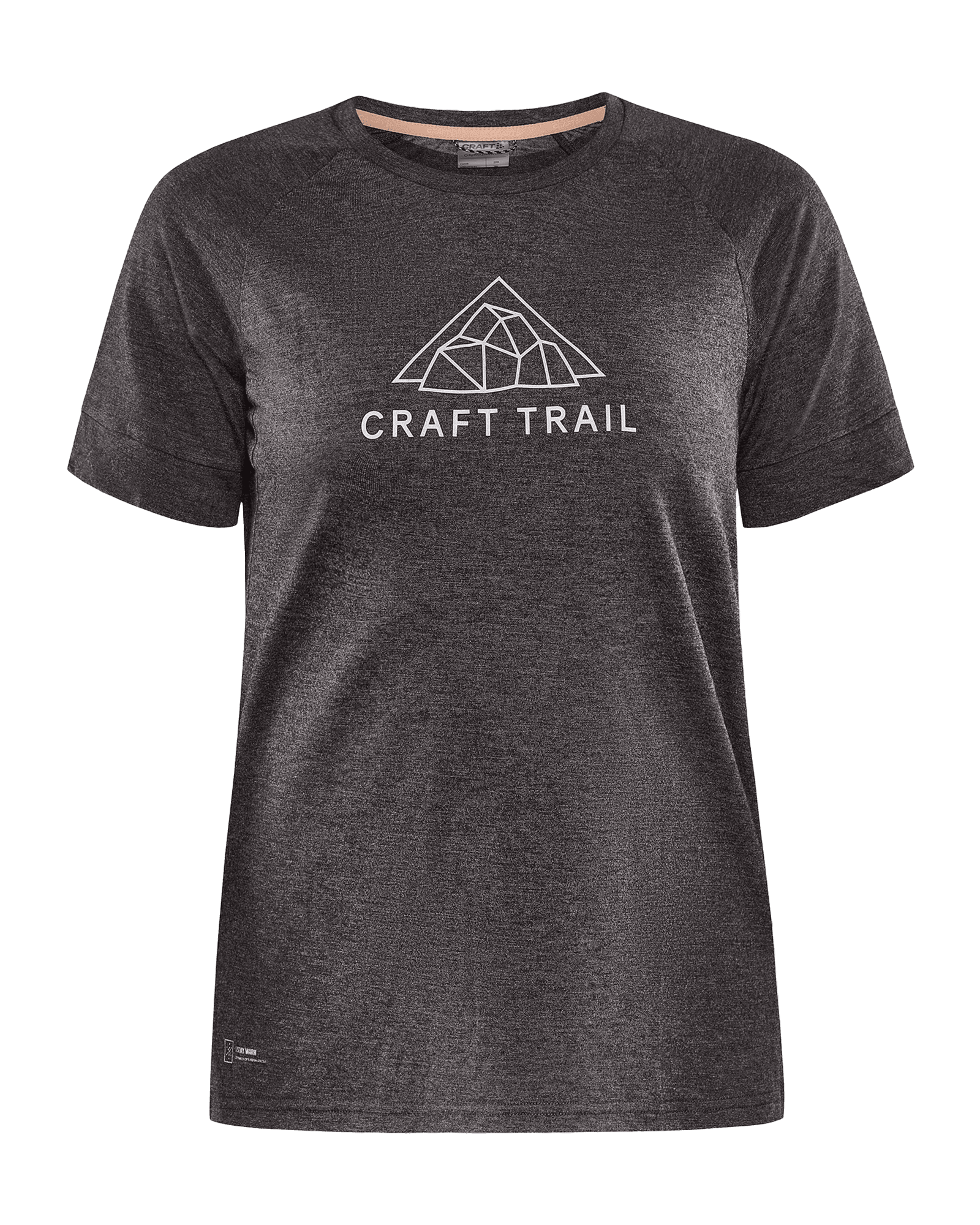 ADV Trail Wool S/S Tee W Black Melange