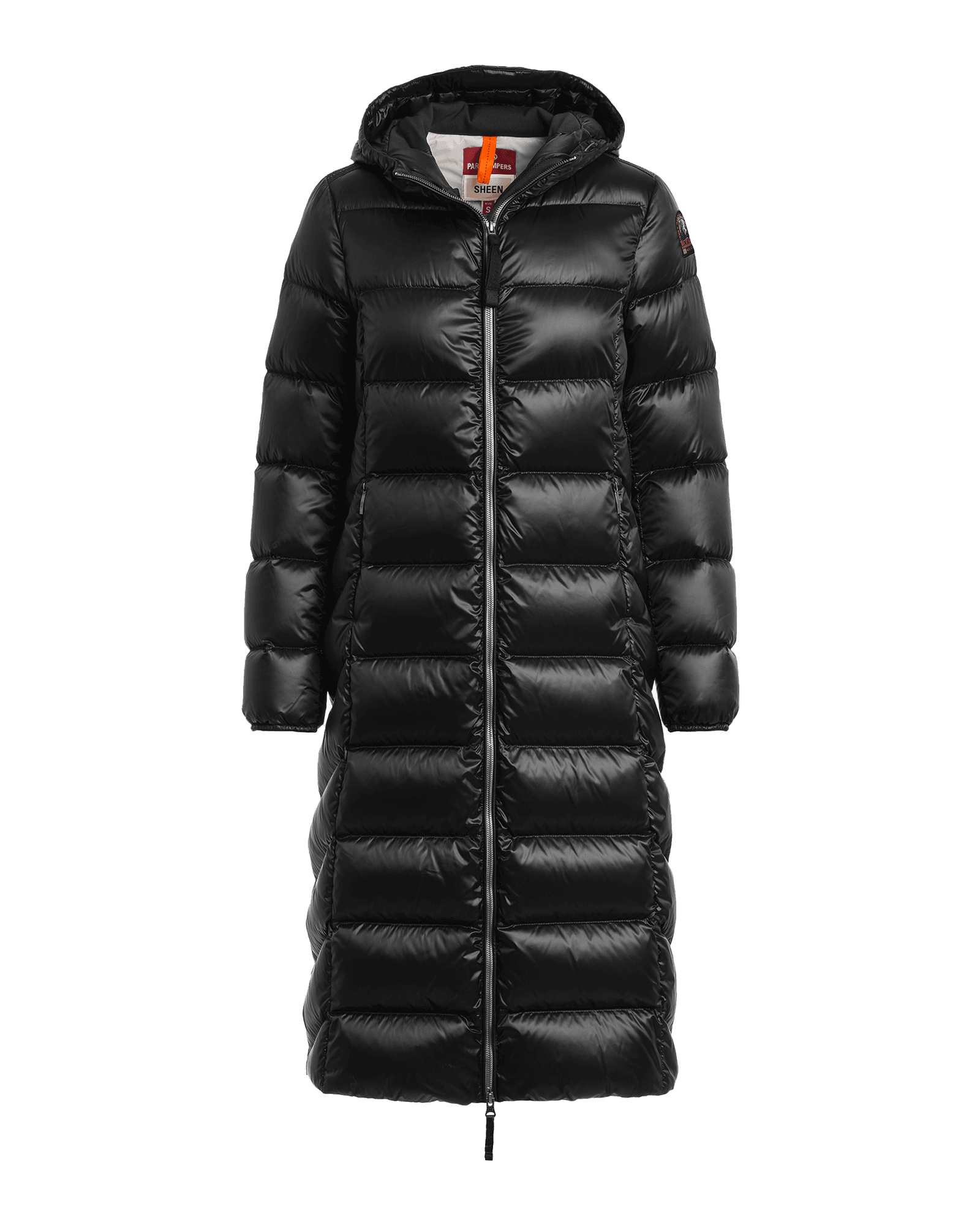 Leah Hooded Down Coat W Black