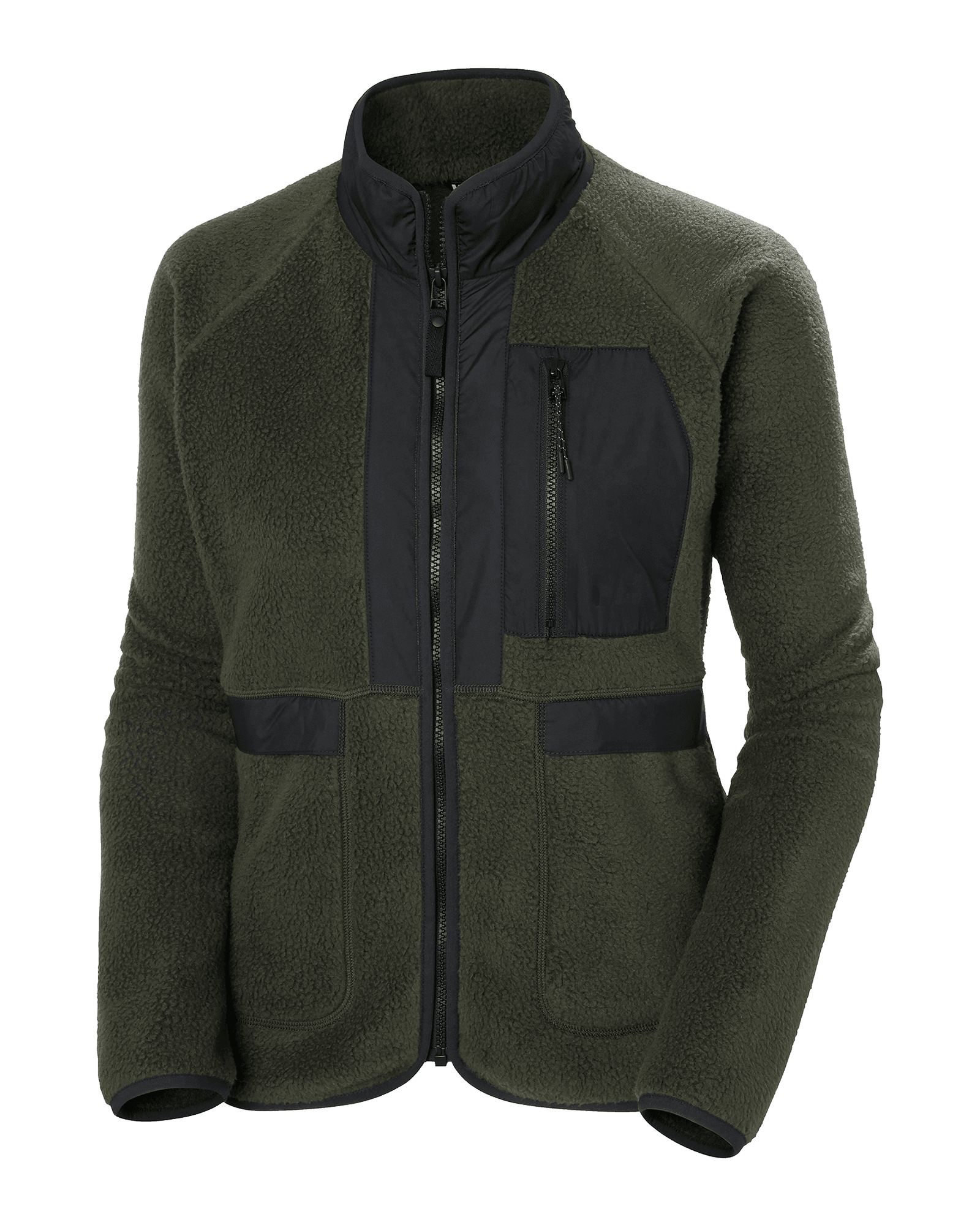 Aurora Pile Jacket W Green