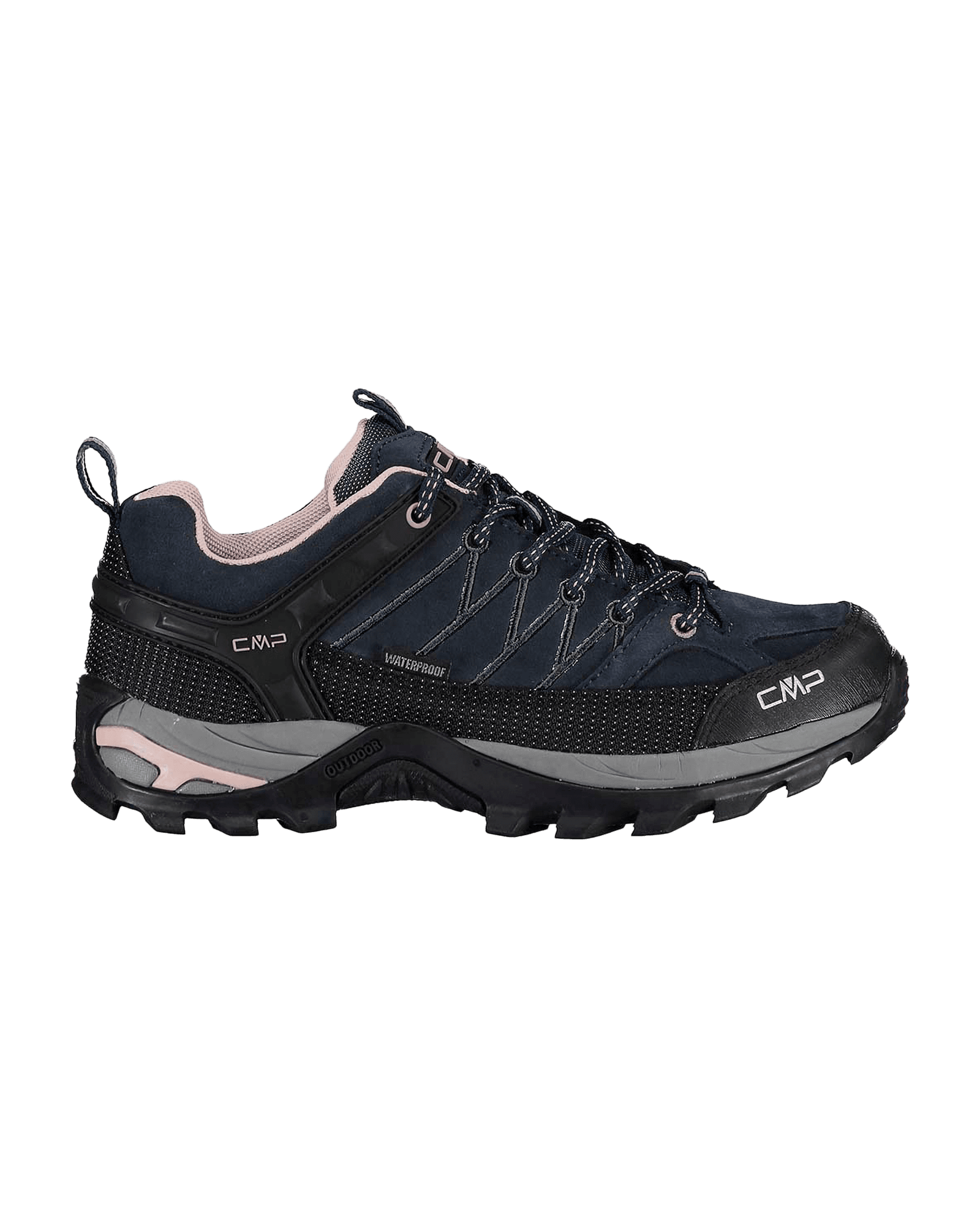 Rigel Low WP Outdoor Shoe W 53UG Asphalt-Antracite-Rose