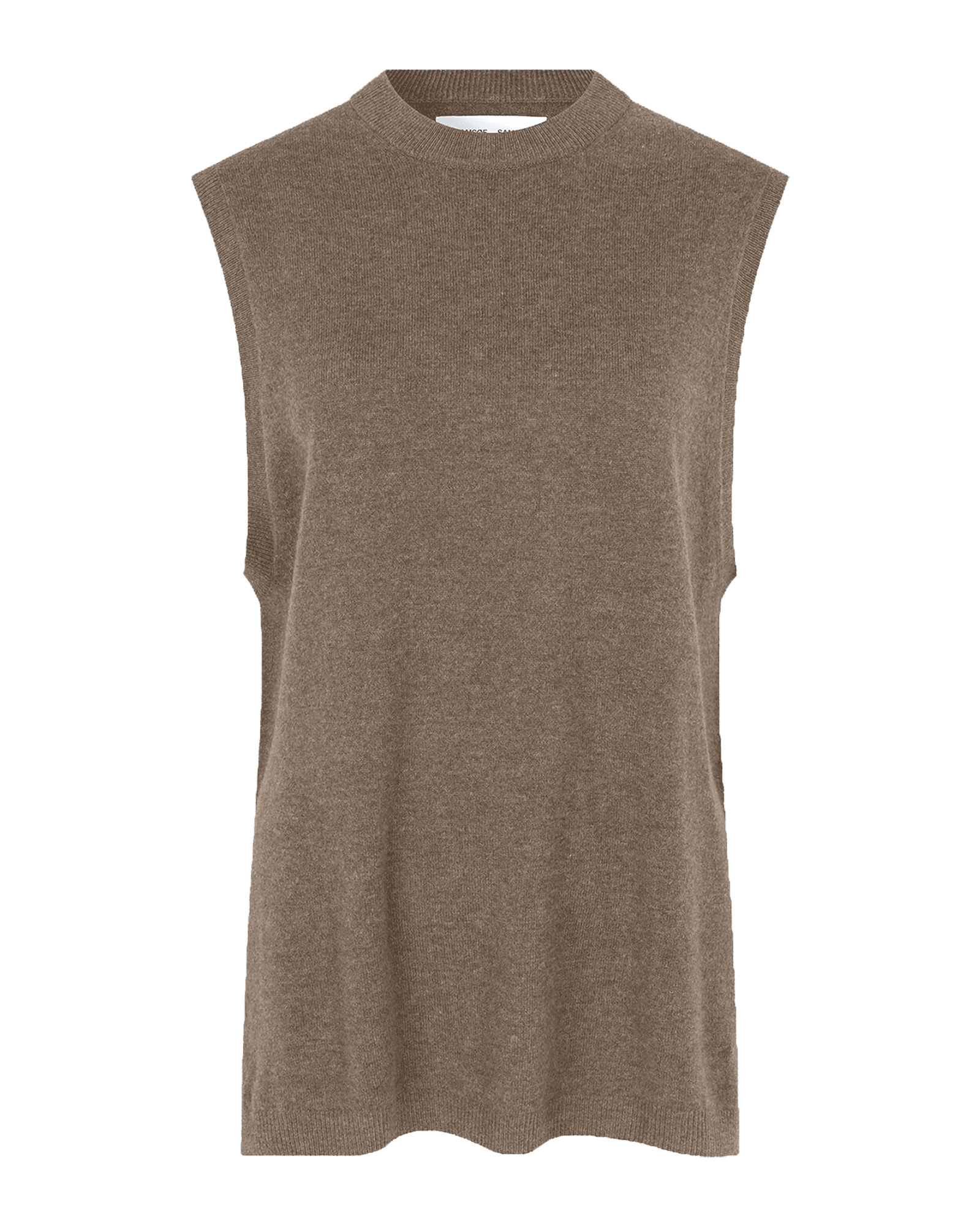 Amary Long Vest 12758 W Chocolate Chip
