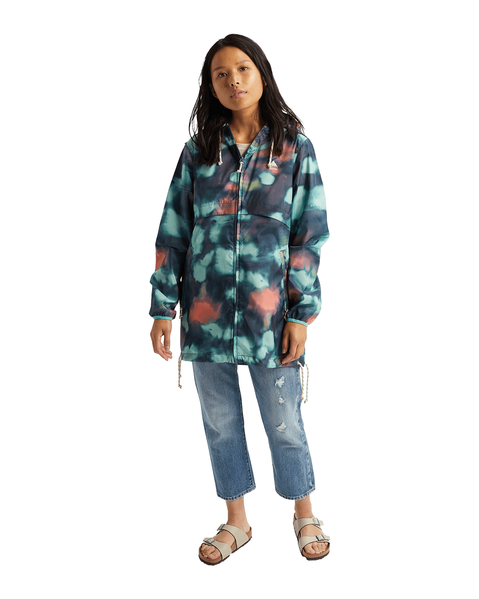 Hazlett Packable Jacket W Aura Dye
