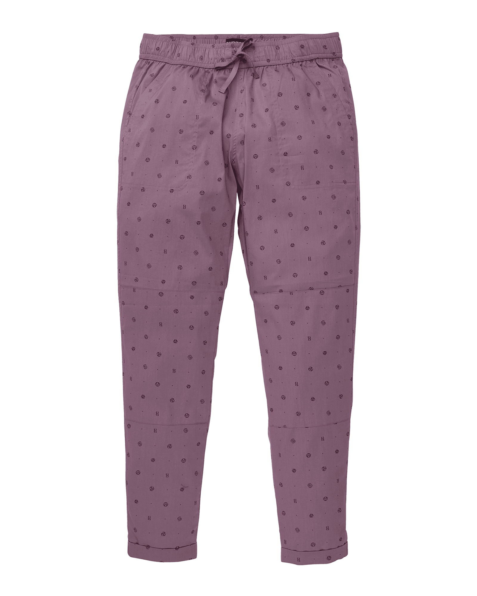 Joy Pant W Dusk Purple Logo Dot