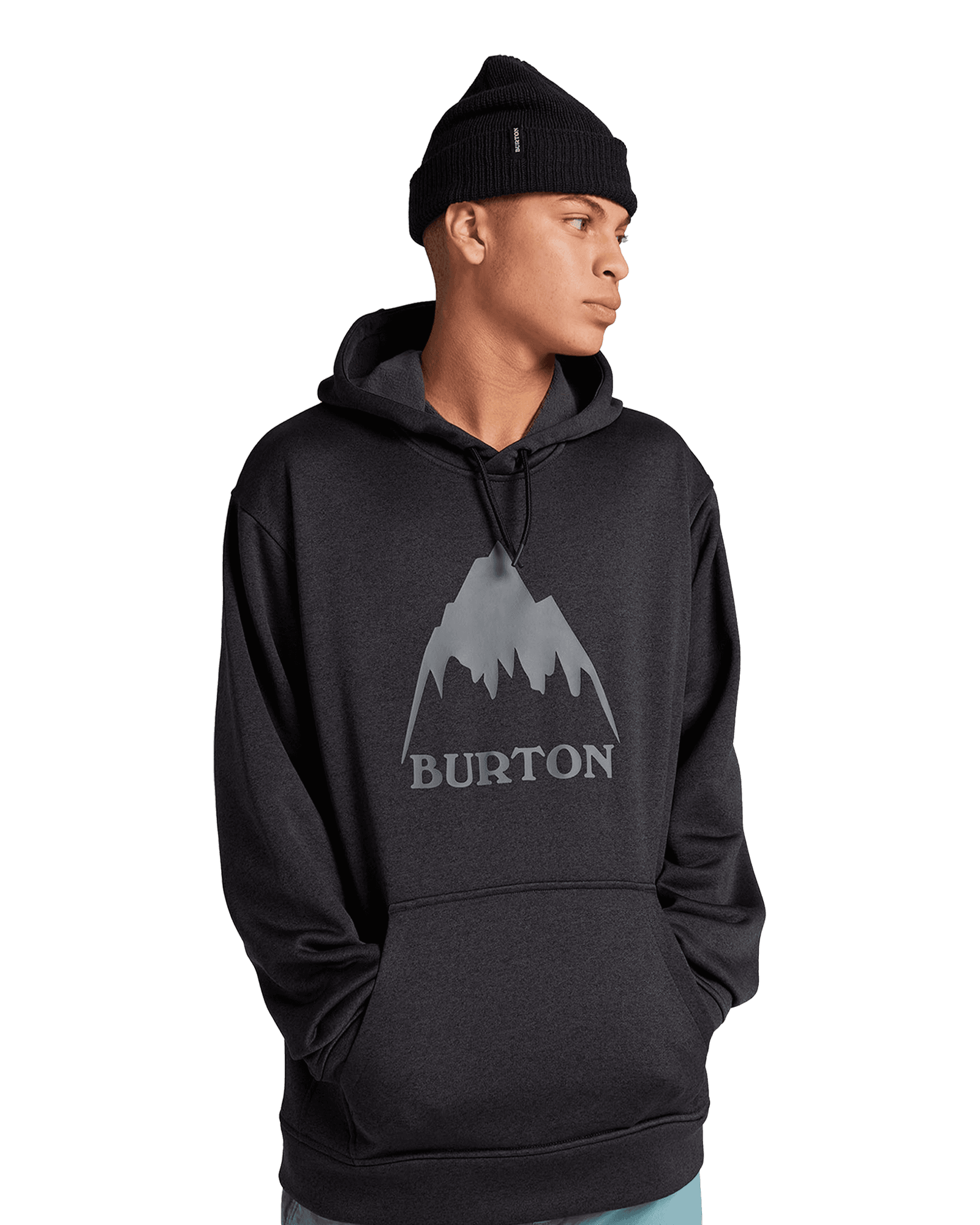 Oak Pullover M True Black Heather
