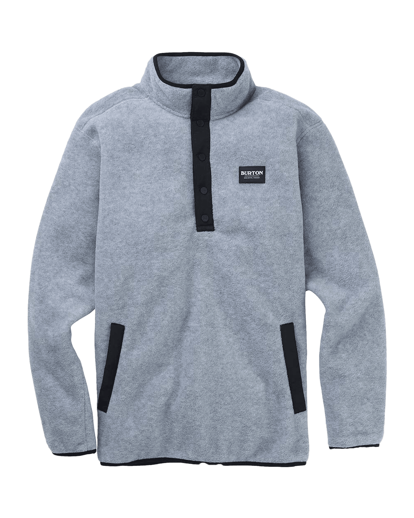 Hearth Fleece Pullover M Gray Heather