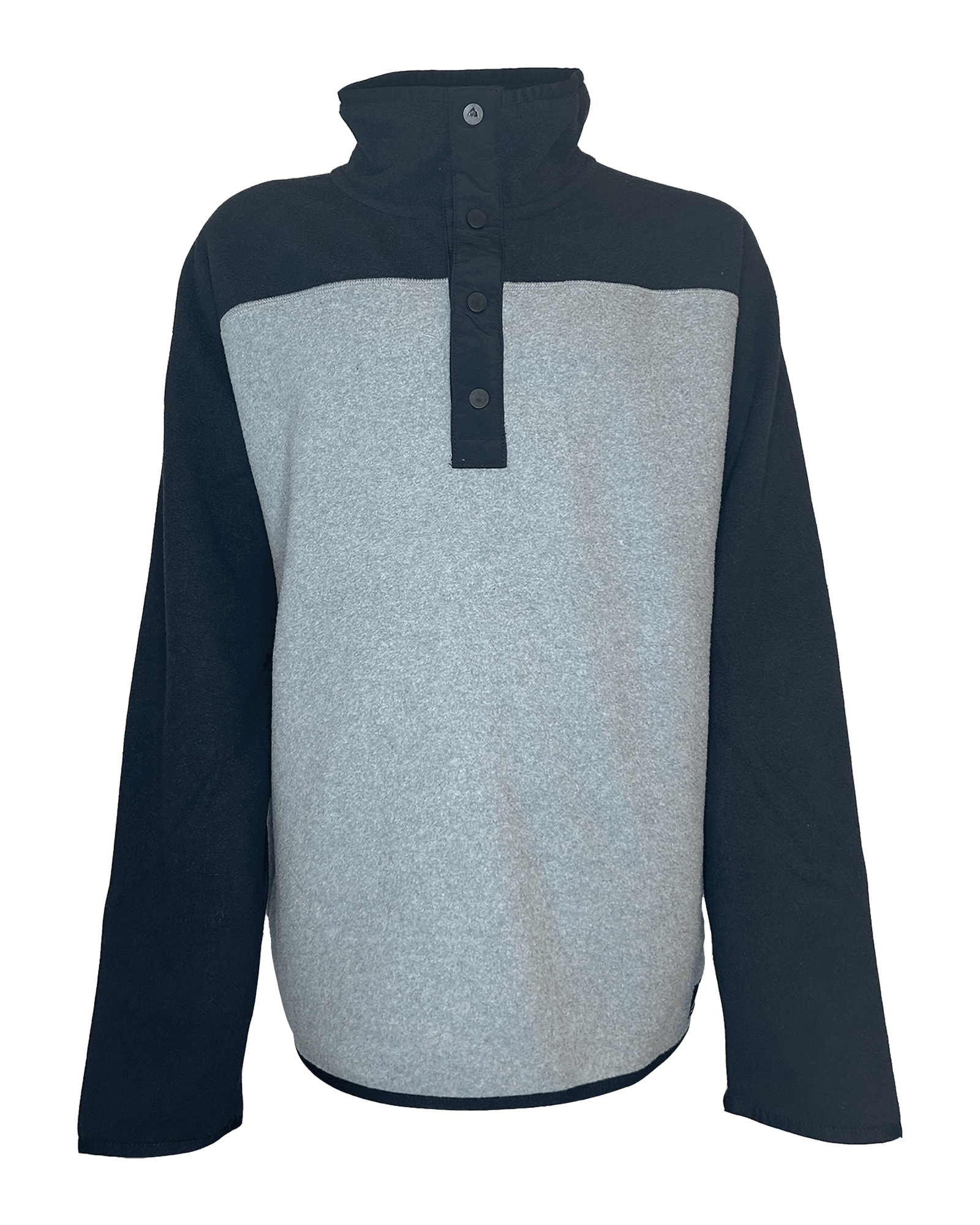 Spark Full-Zip Fleece JR True Black/Gray Heather