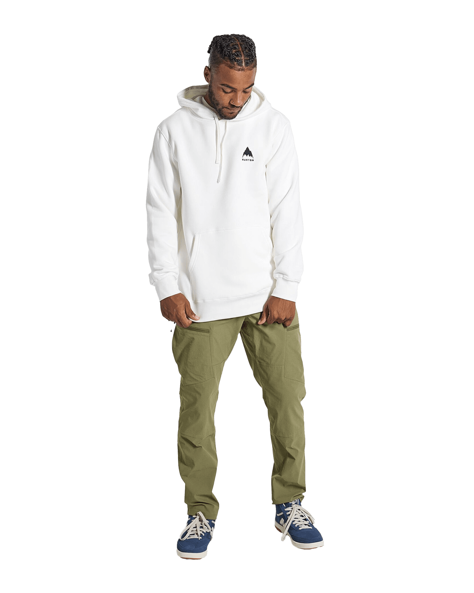 Mountain Pullover M Stout White