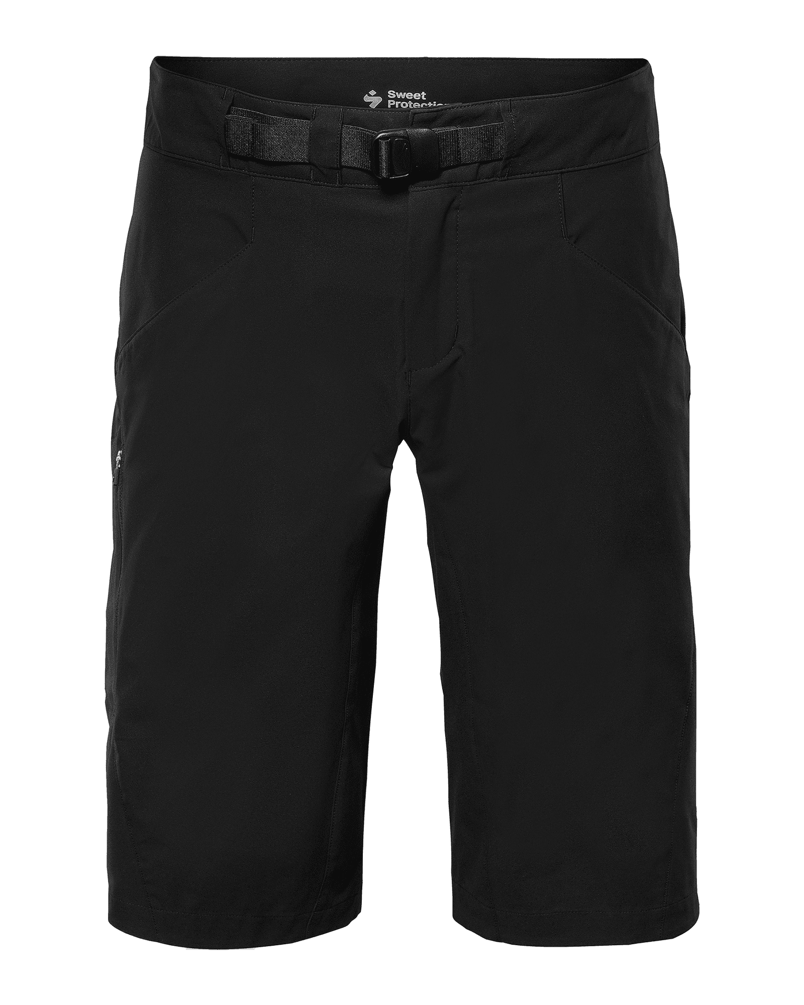 Hunter Slashed Shorts M Black