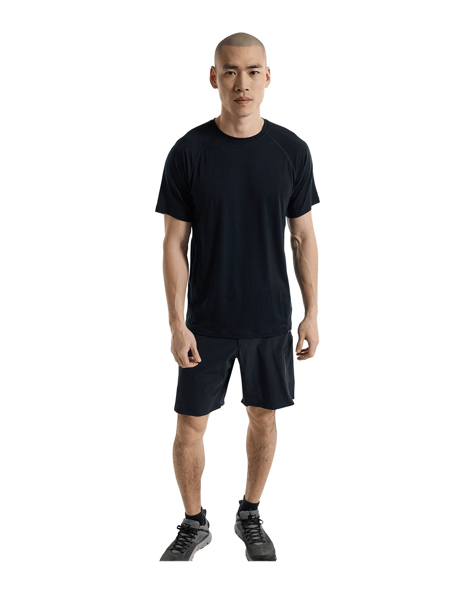[ak] Minimalist Short M True Black