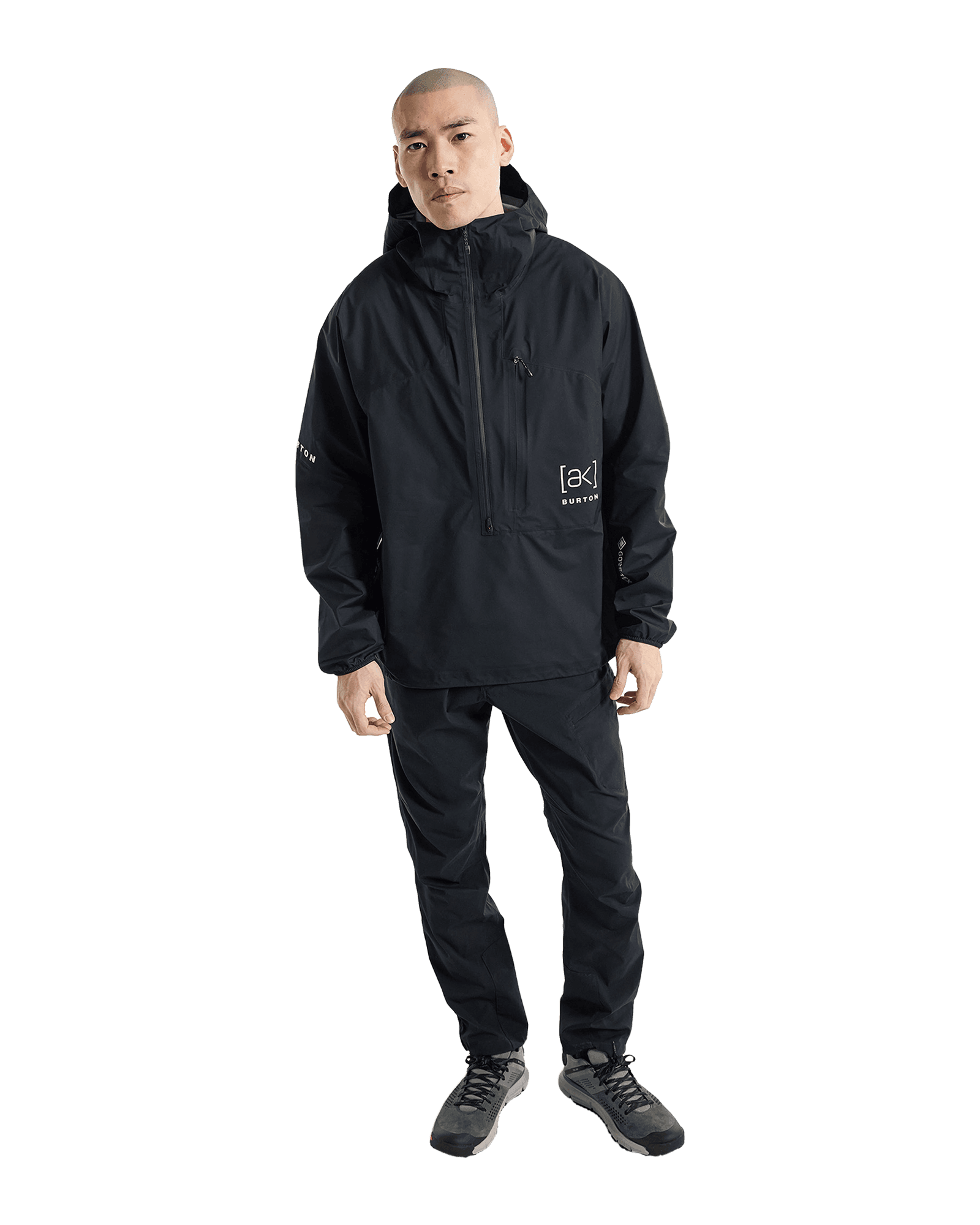 [ak] Gore-Tex Minimalist Anorak M True Black