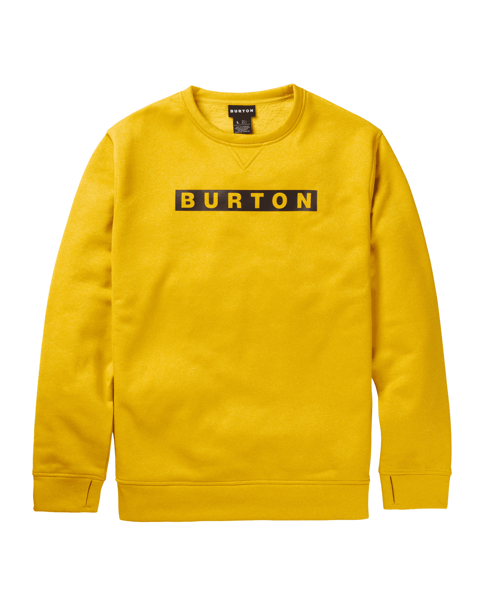 Oak Crew M Goldenrod Heather