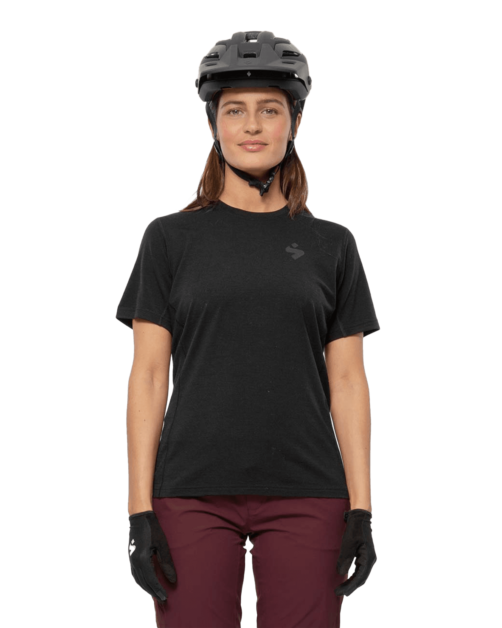 Hunter Merino S/S Jersey W Black