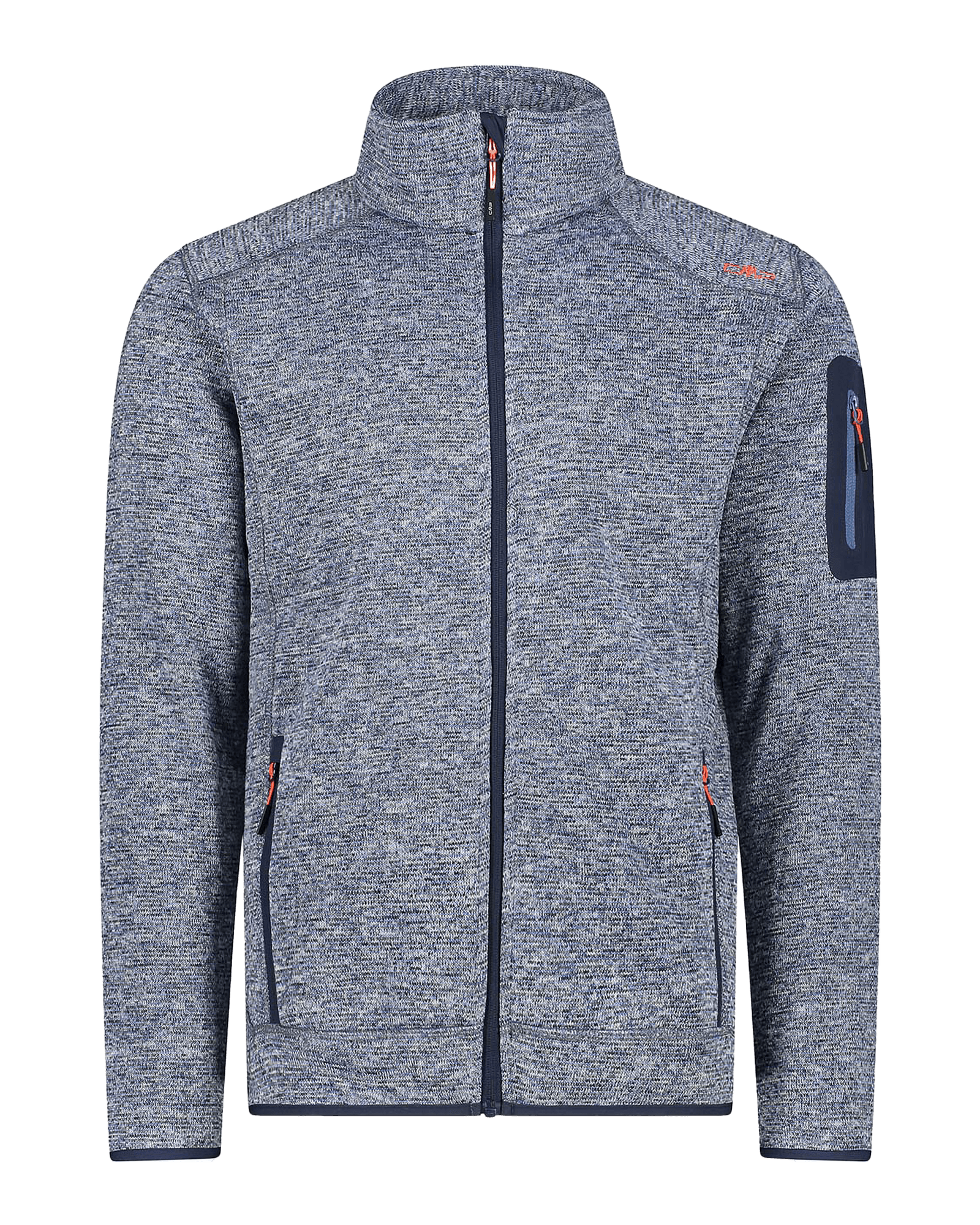 Knit Fleece Jacket M Blue Ink/Storm