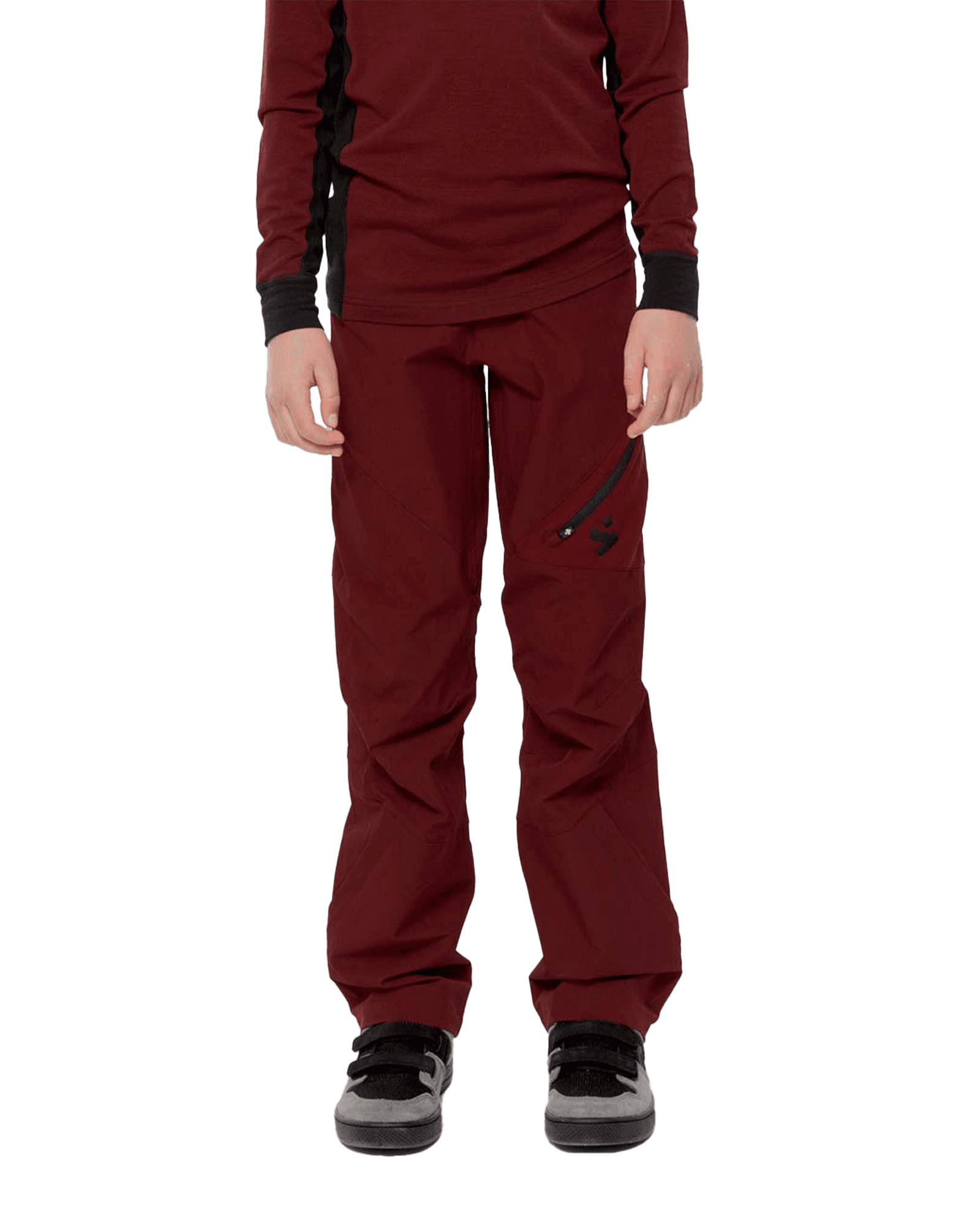 Hunter Pants JR Dark Red