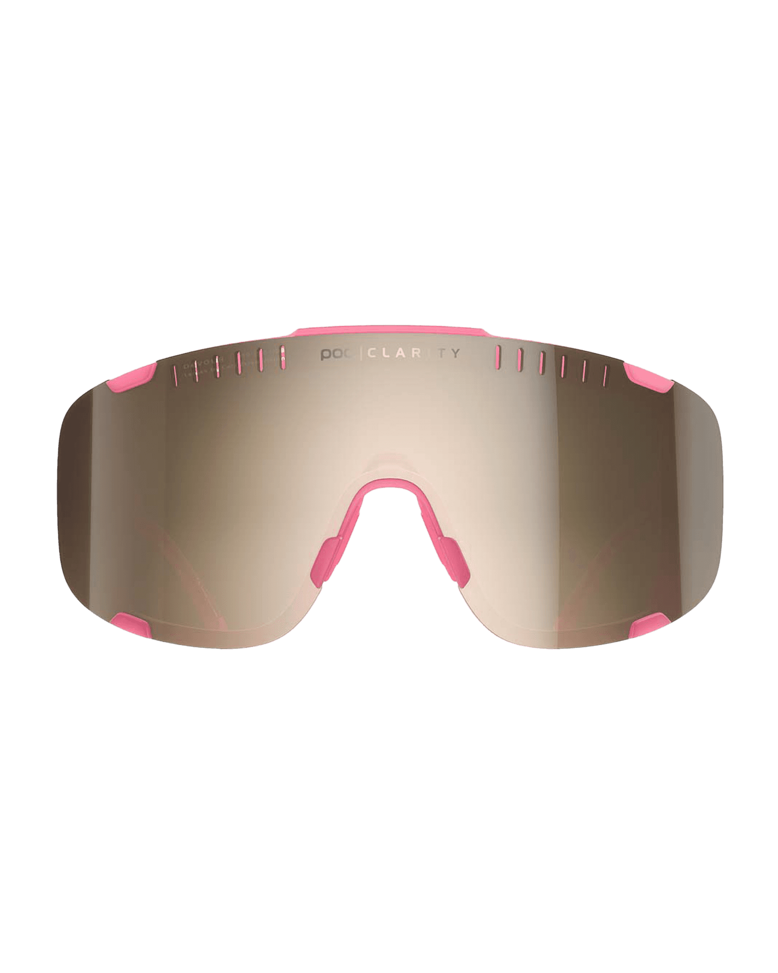 Devour Fluorescent Pink Uranium Black Translucent/Brown/Silver Mirror