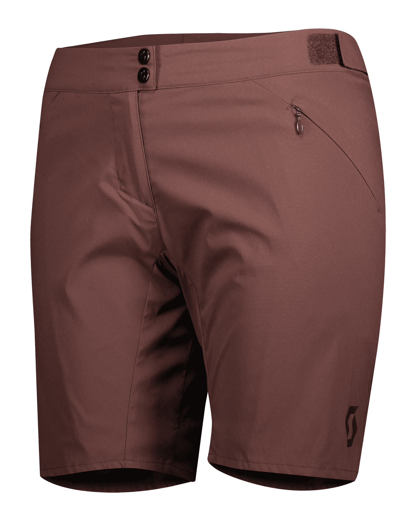 Endurance Ls/fit w/pad Shorts W Maroon Red