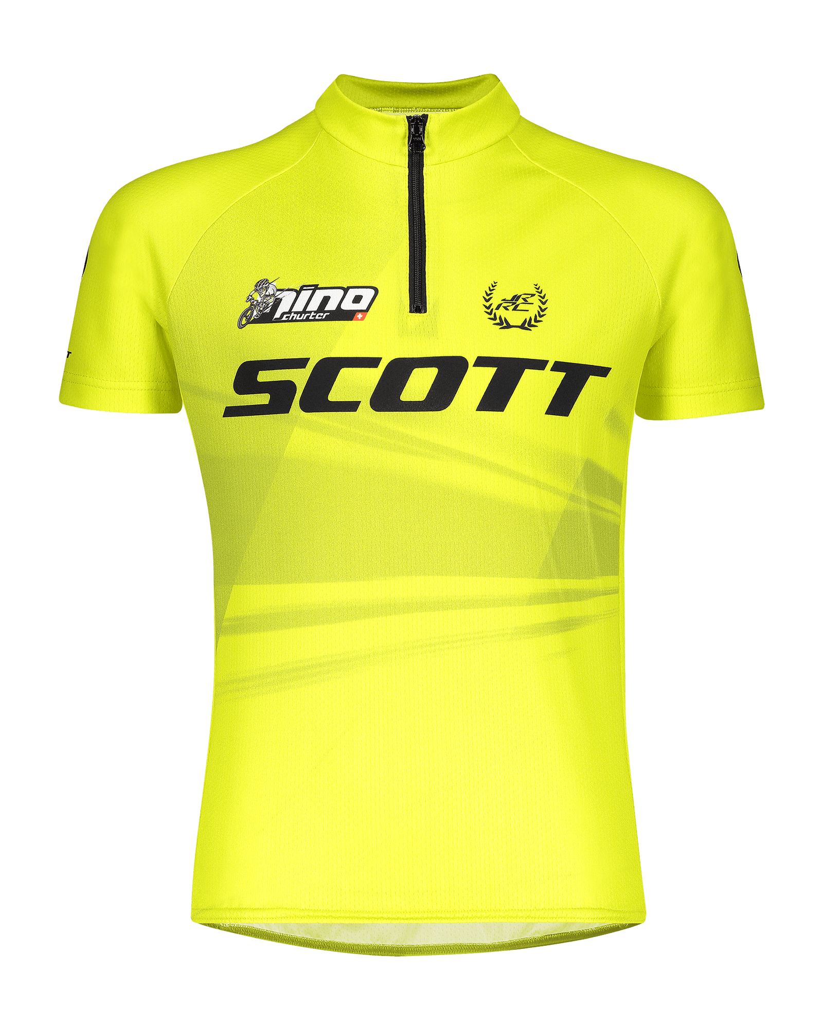 RC Pro S/SL Shirt JR Black/Sulphur Yellow