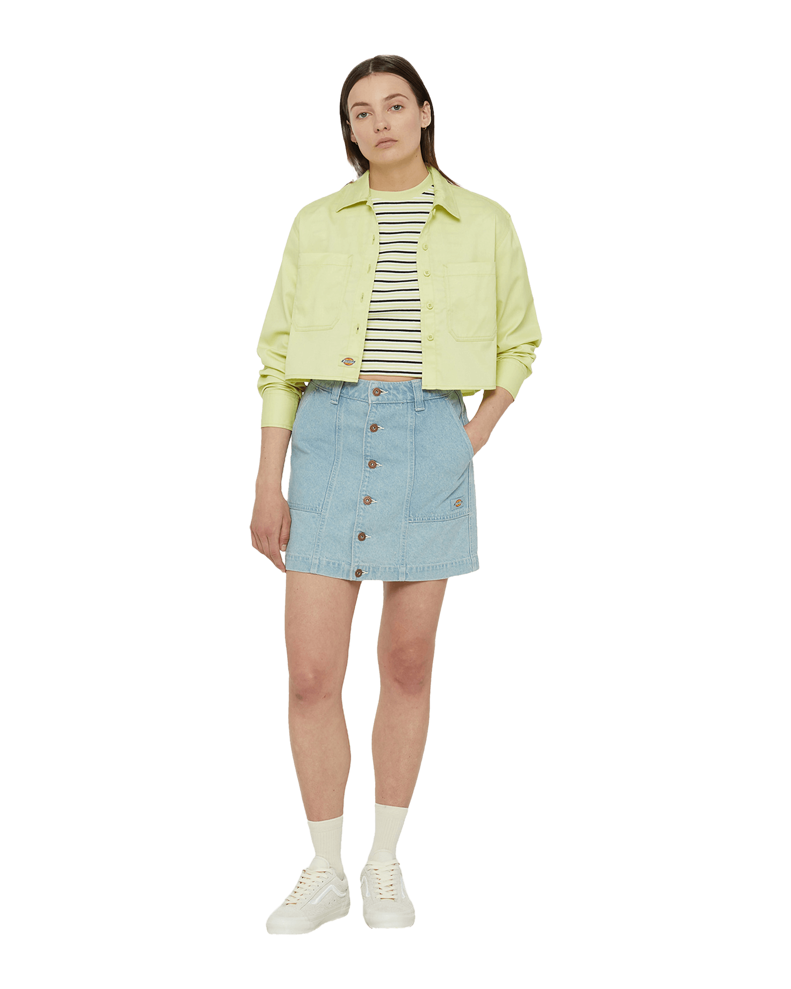 Madison Skirt W Vintage Aged Blue