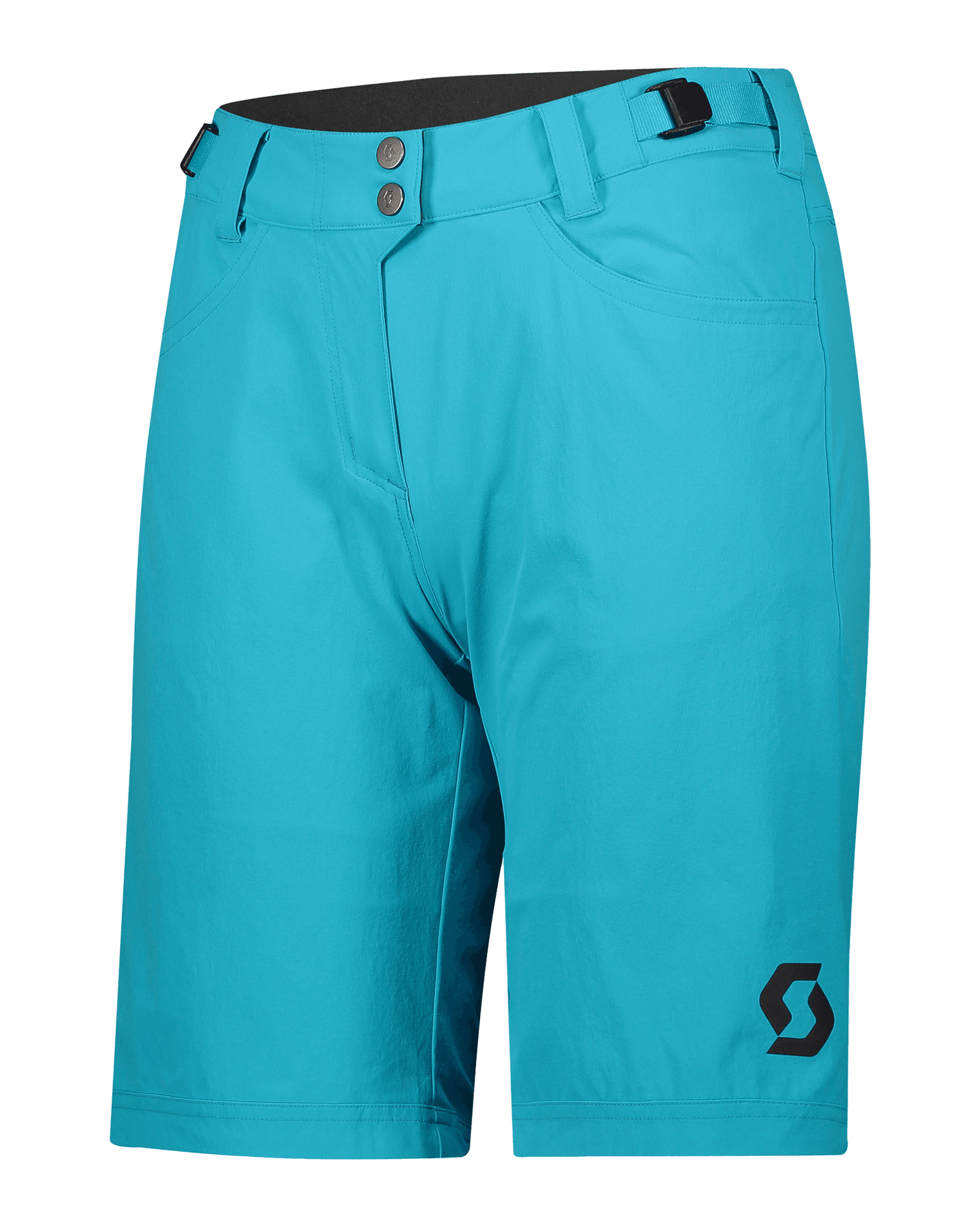 Trail Flow Shorts W Pad Breeze Blue