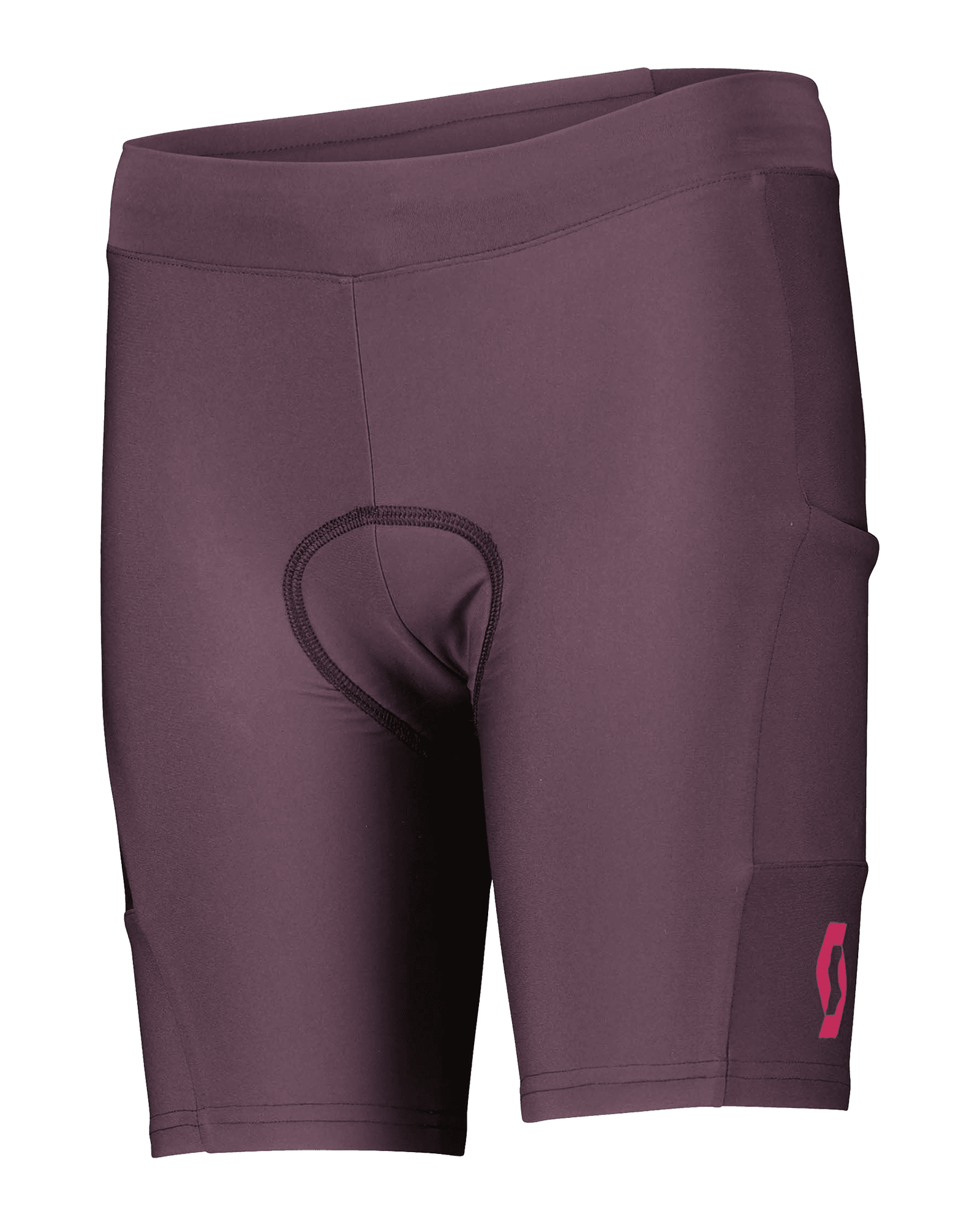 Shorts JR Dark Purple/Carmine PInk