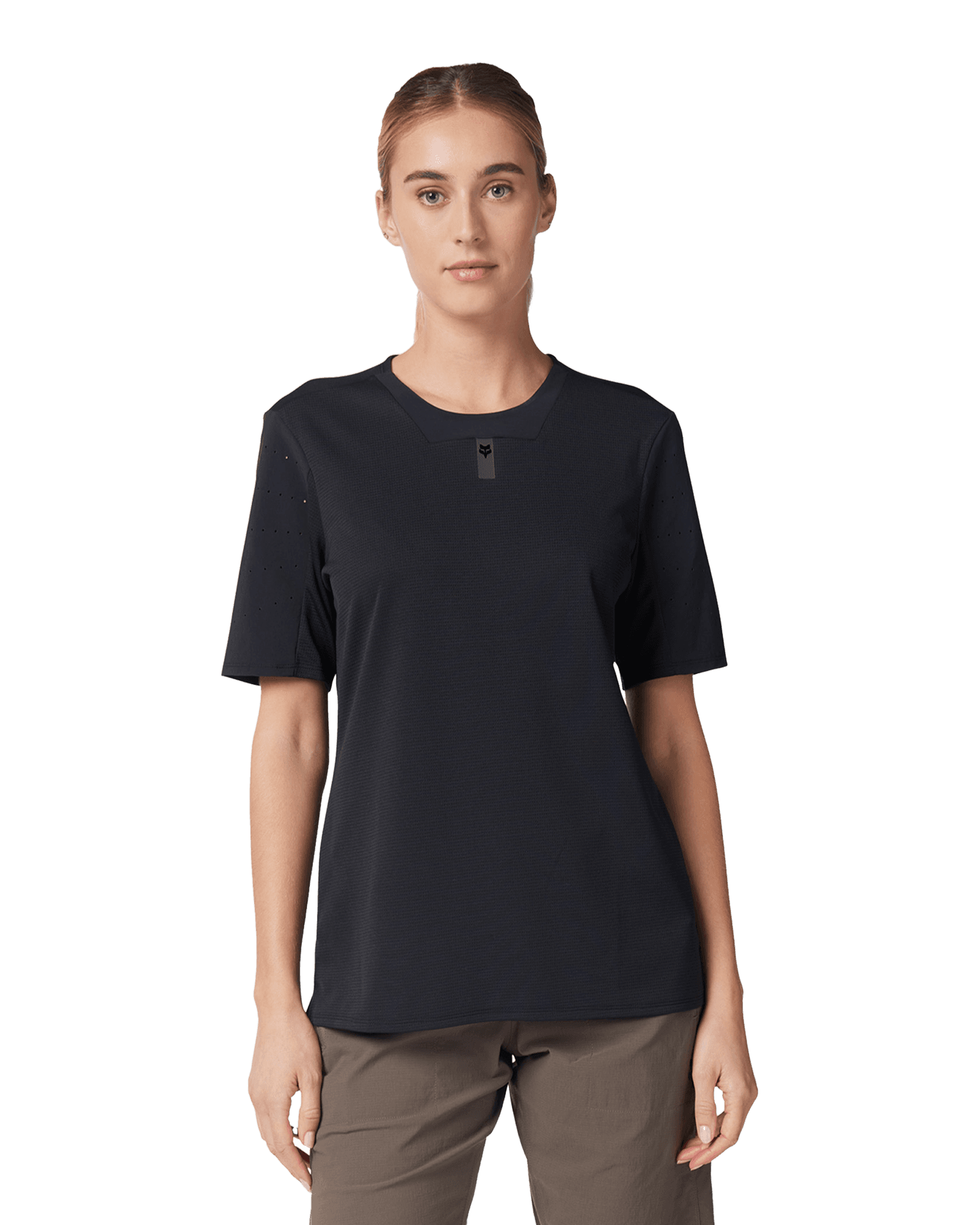 Defend S/S Jersey W Black