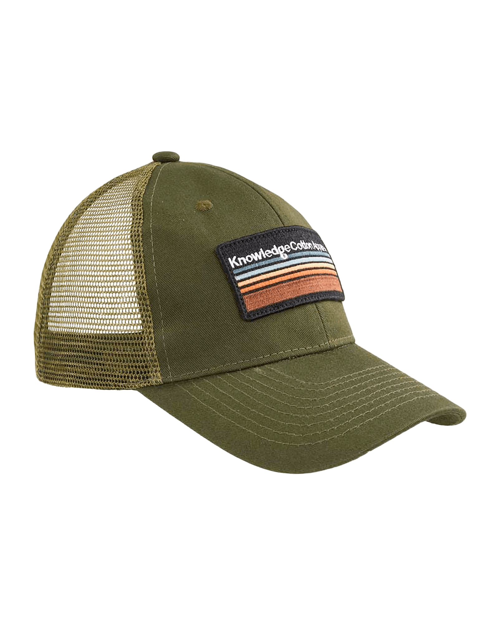 Badge Twill Trucker Cap Forrest Night