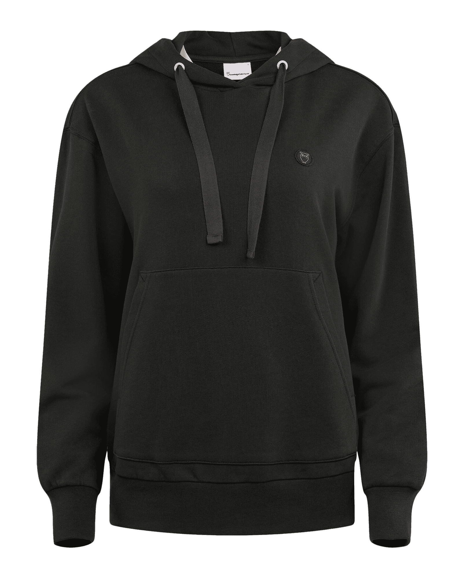 Basic Hoodie Sweat W Black Jet
