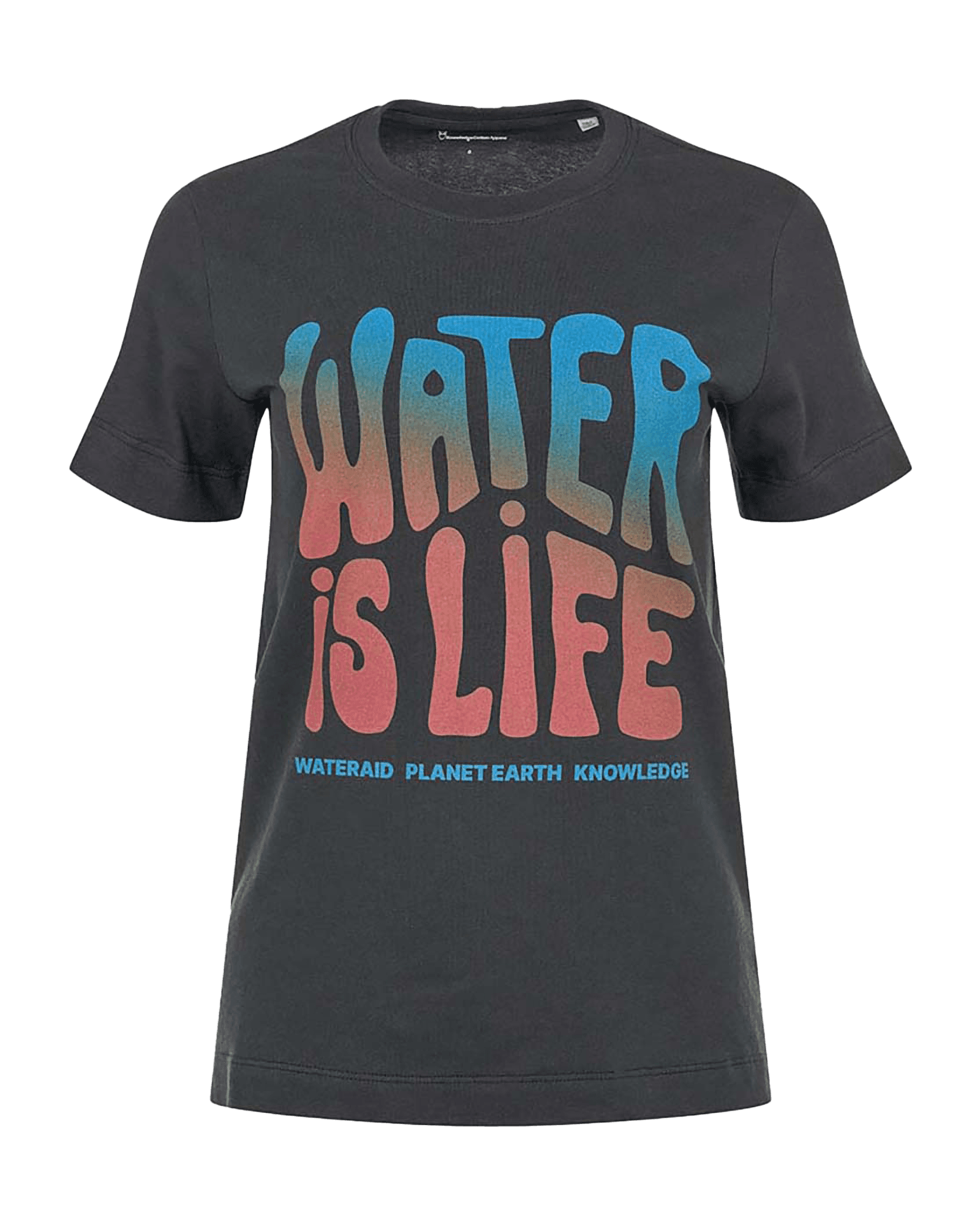 Wateraid Front Printed T-Shirt W 1300 Black Jet