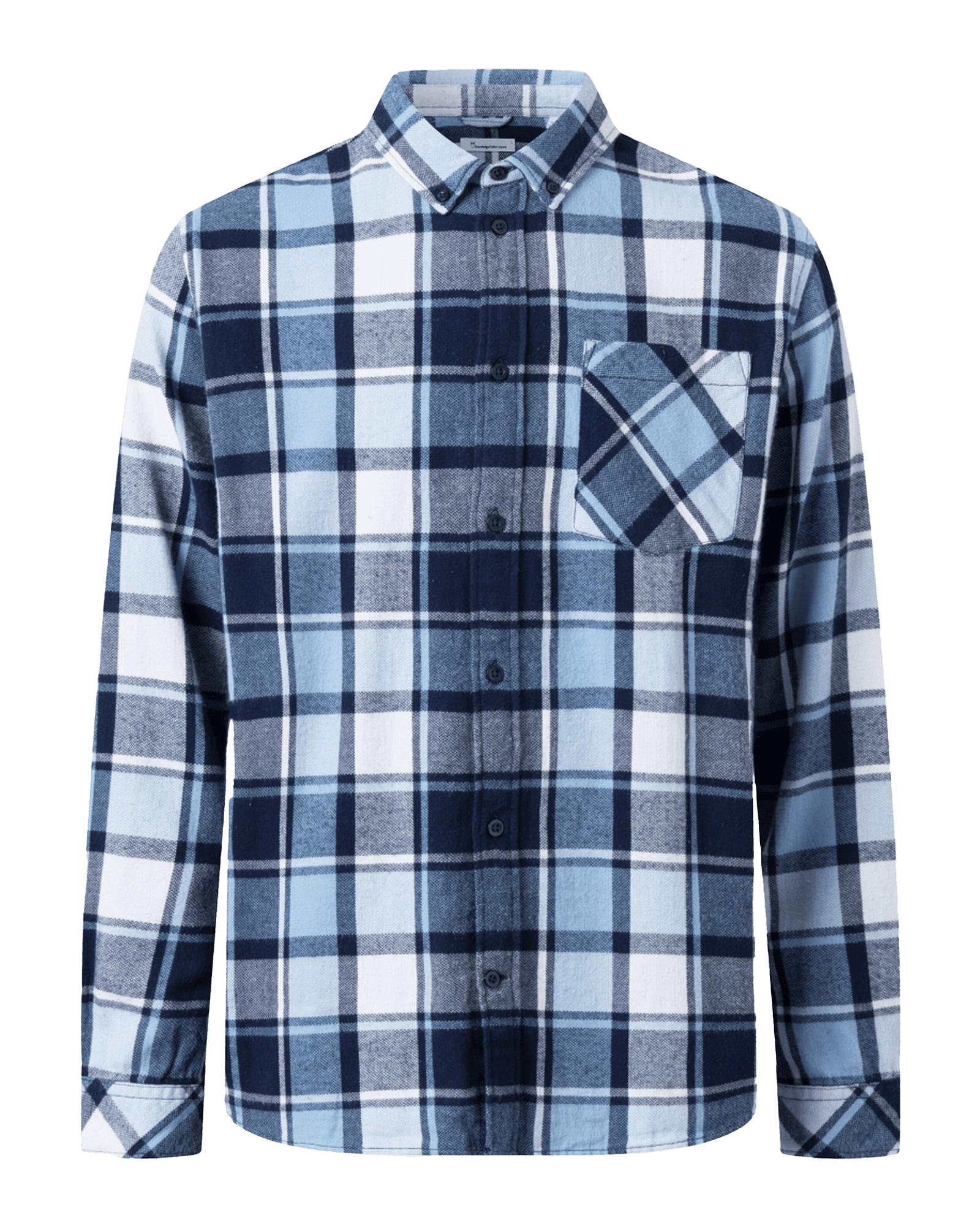 Regular Fit Checkered Shirt M 7021 Blue Check