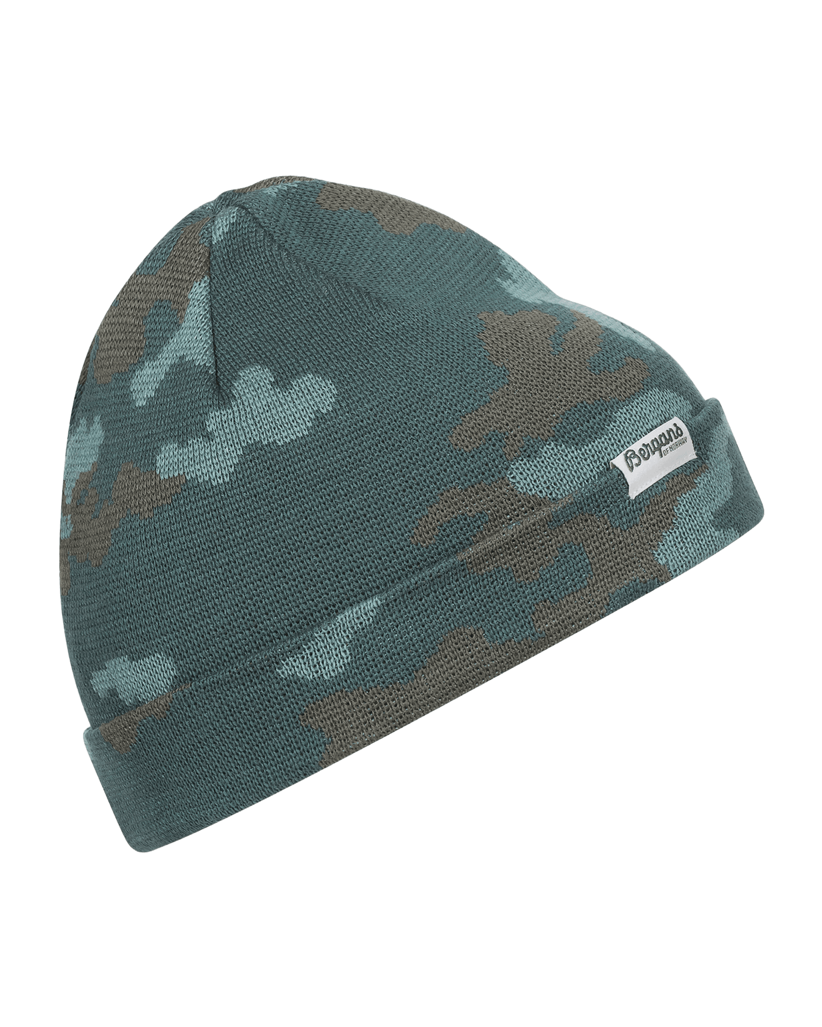 Camouflage Youth Beanie Forestfrost/Greenmud