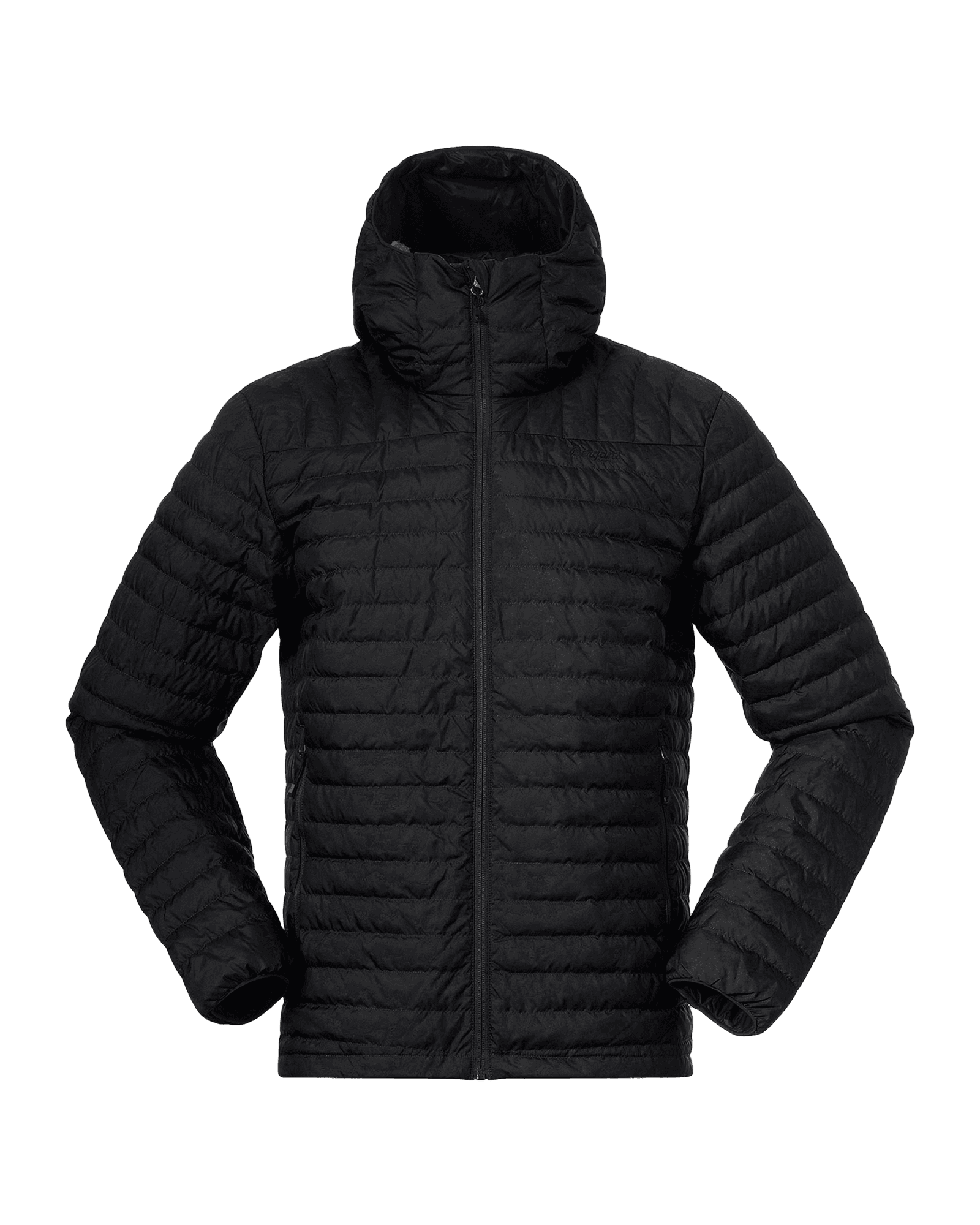 Lava Light Down Jacket W/Hood M Black