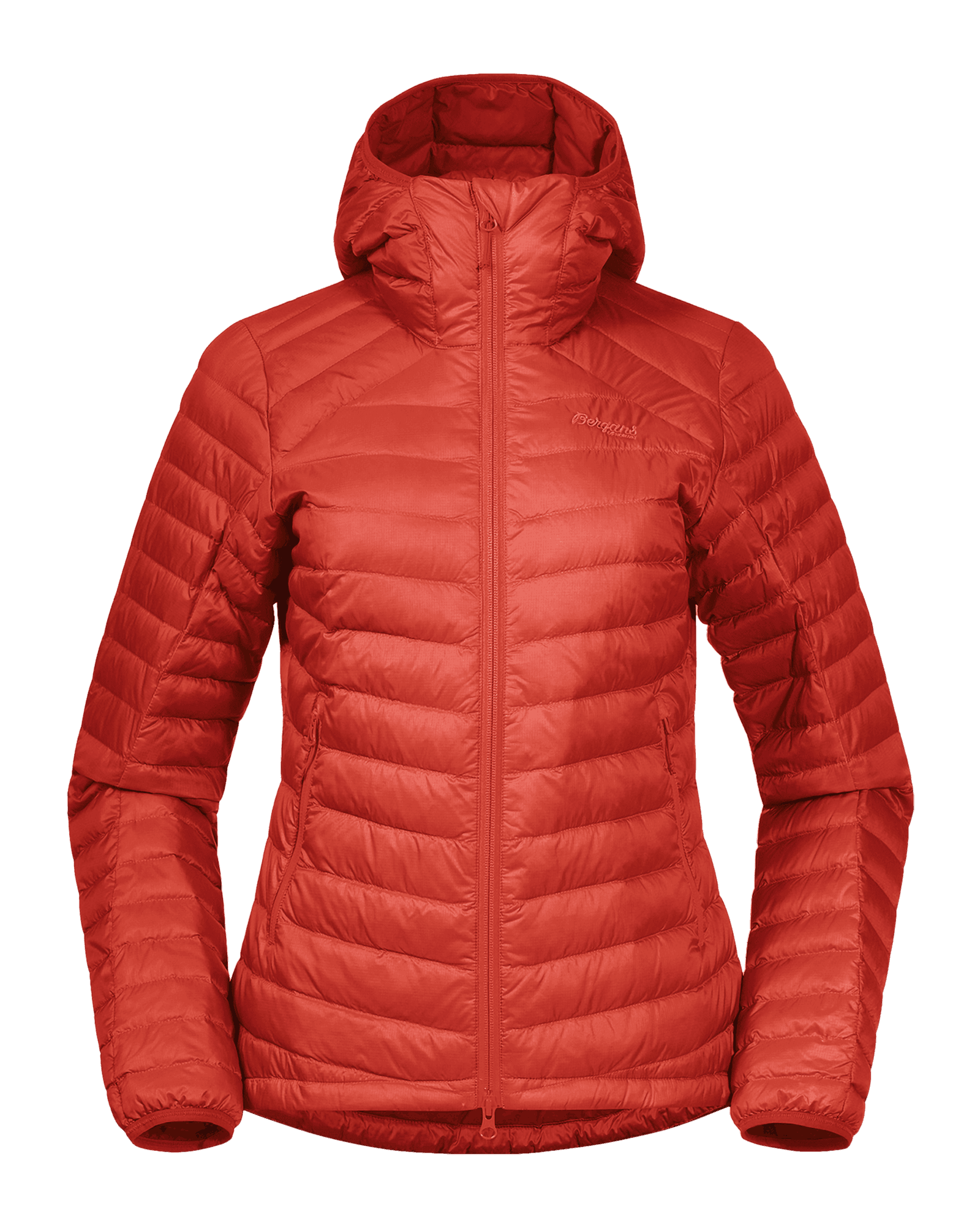 Røros Down Light Jacket w/ Hood W Brick