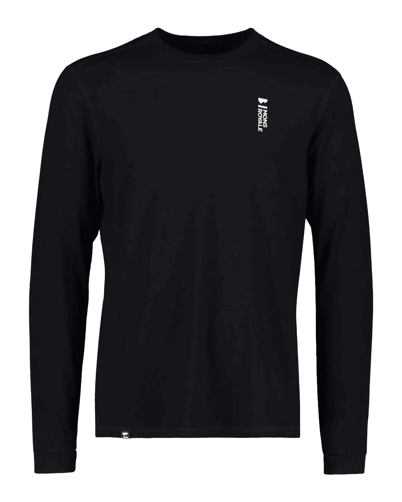 Cascade Merino Flex 200 L/S M Black