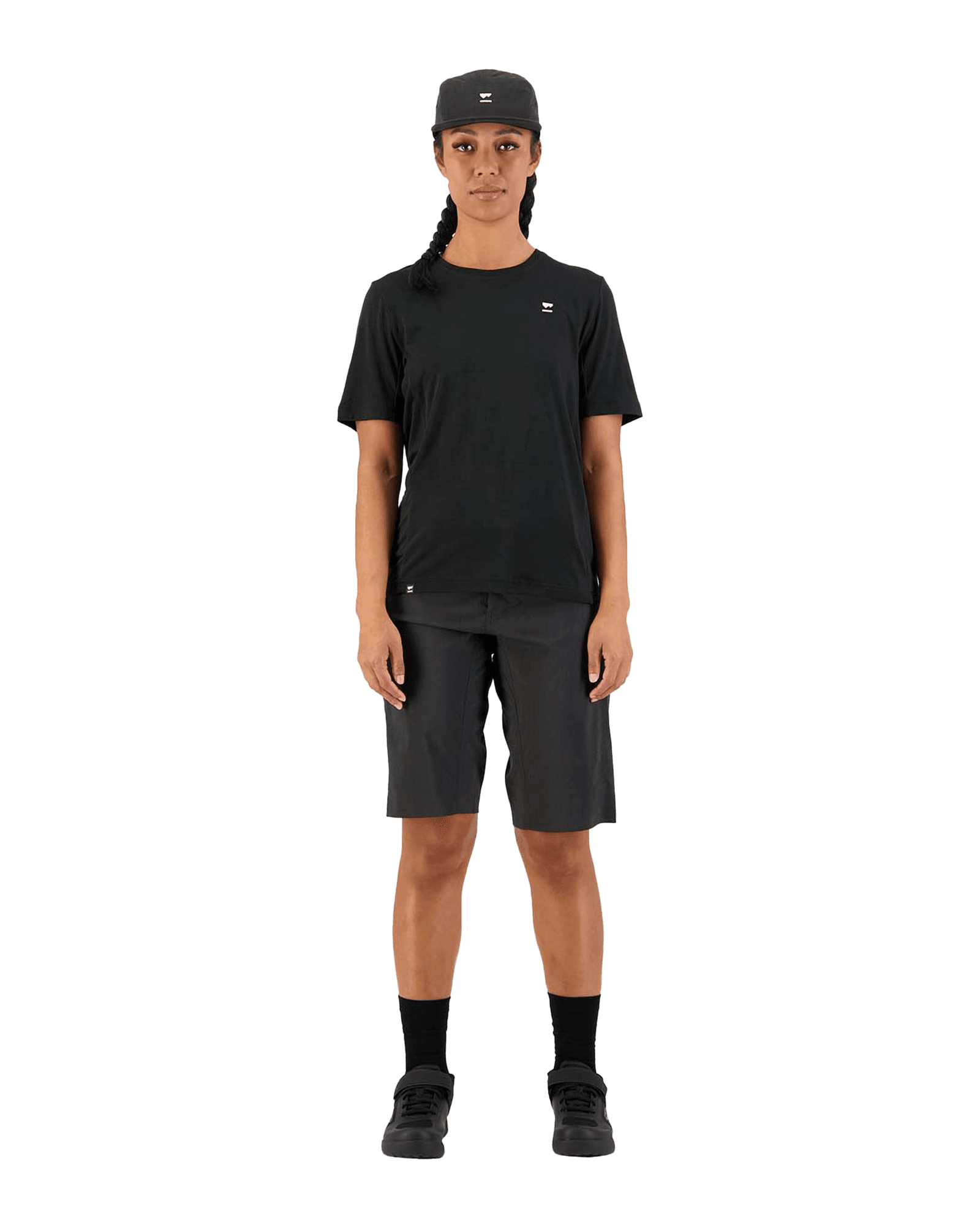 Tarn Merino Shift Tee W Black
