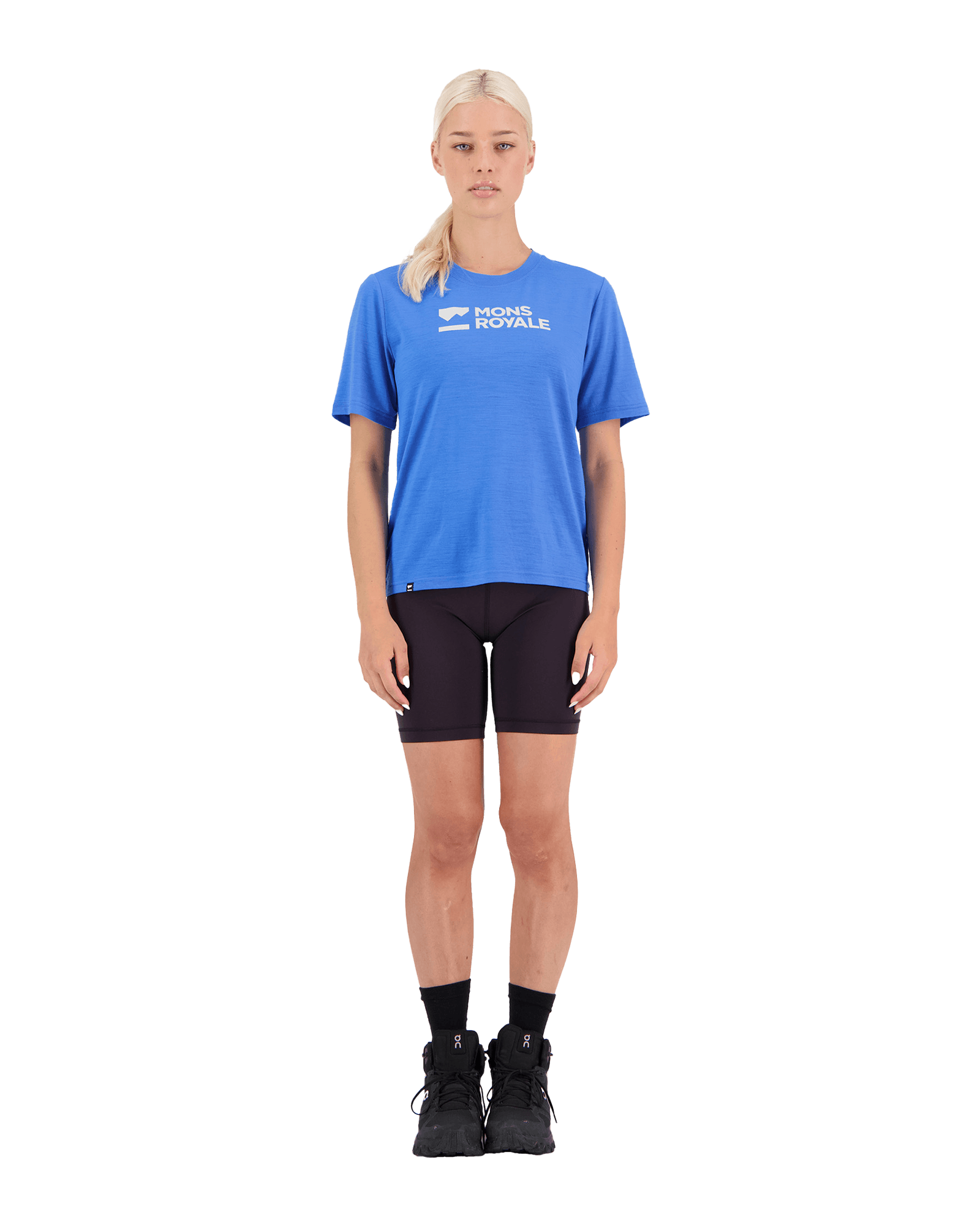 Icon Relaxed Tee W Pop Blue