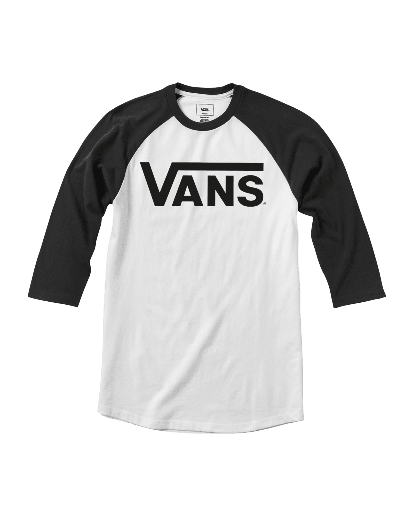 By Vans Classic Raglan Boys JR White/Black