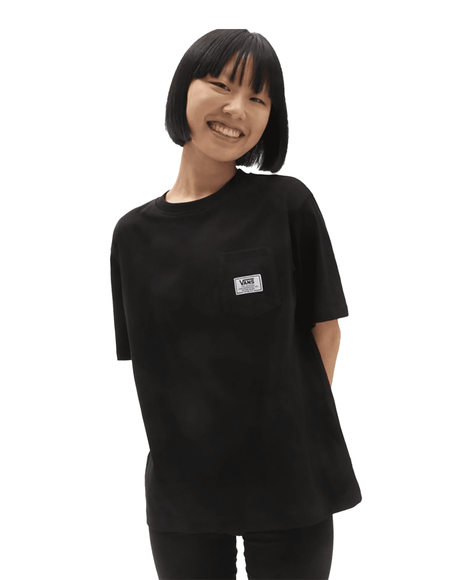Classic Patch Pocket W Black
