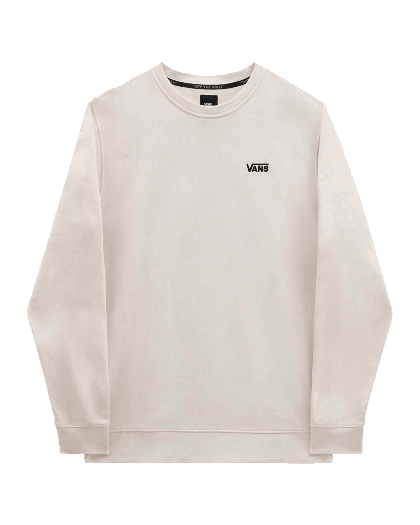 Core Basic Crew Fleece Antique White