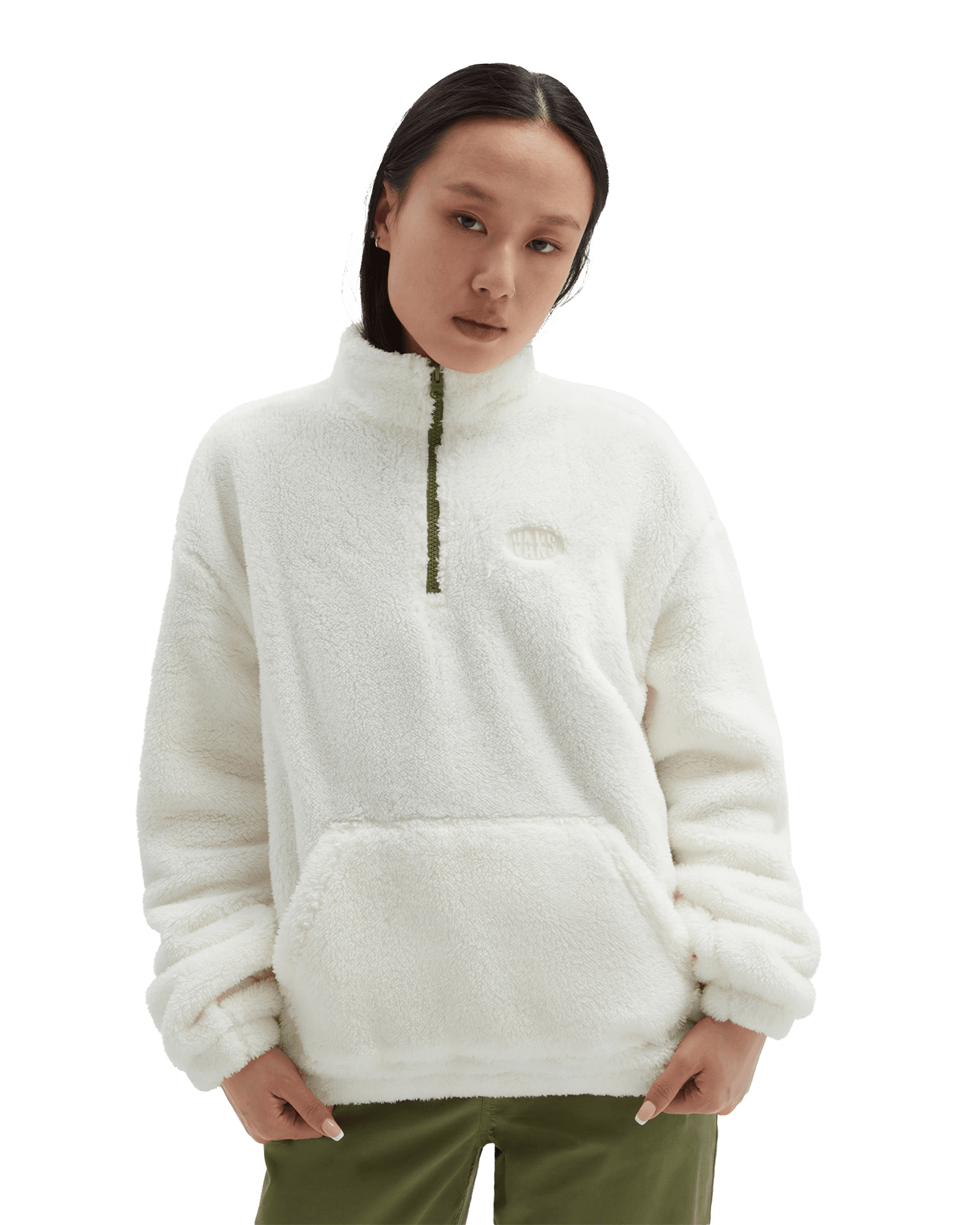 Pioneer Moch Half Zip M Digi White